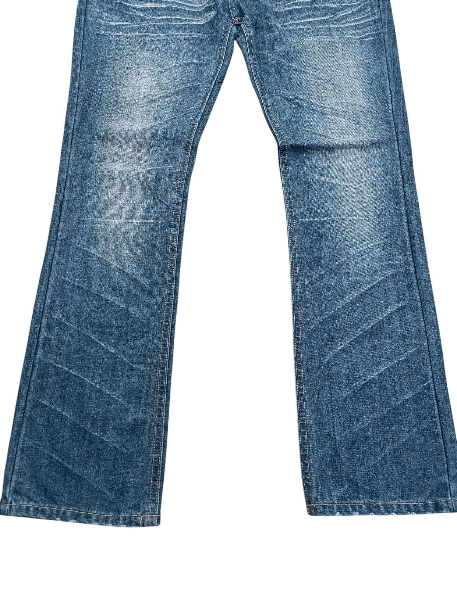 Japanese Brand RARE JAPANESE BRAND FADED CLAWMARK STUD DENIM E261 Size US 36 / EU 52 - 11 Thumbnail