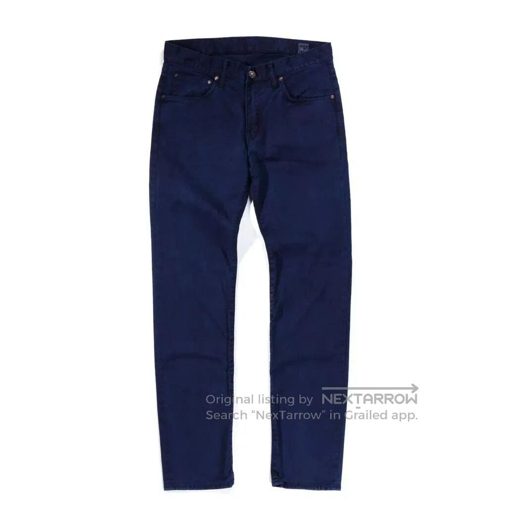 Blue Blue Japan blue blue japan indigo dyed stretch twill pants. Size US 31 - 1 Thumbnail