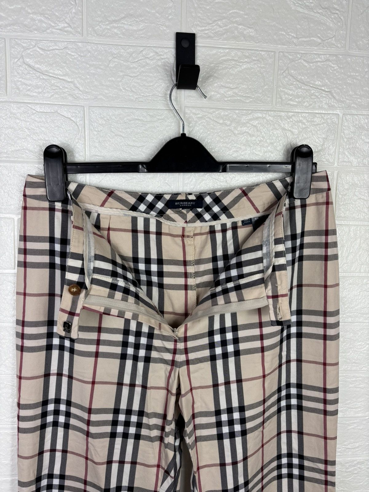 Burberry Burberry Nova Check Pants Made in France Men Size S Size US 31 - 12 Thumbnail