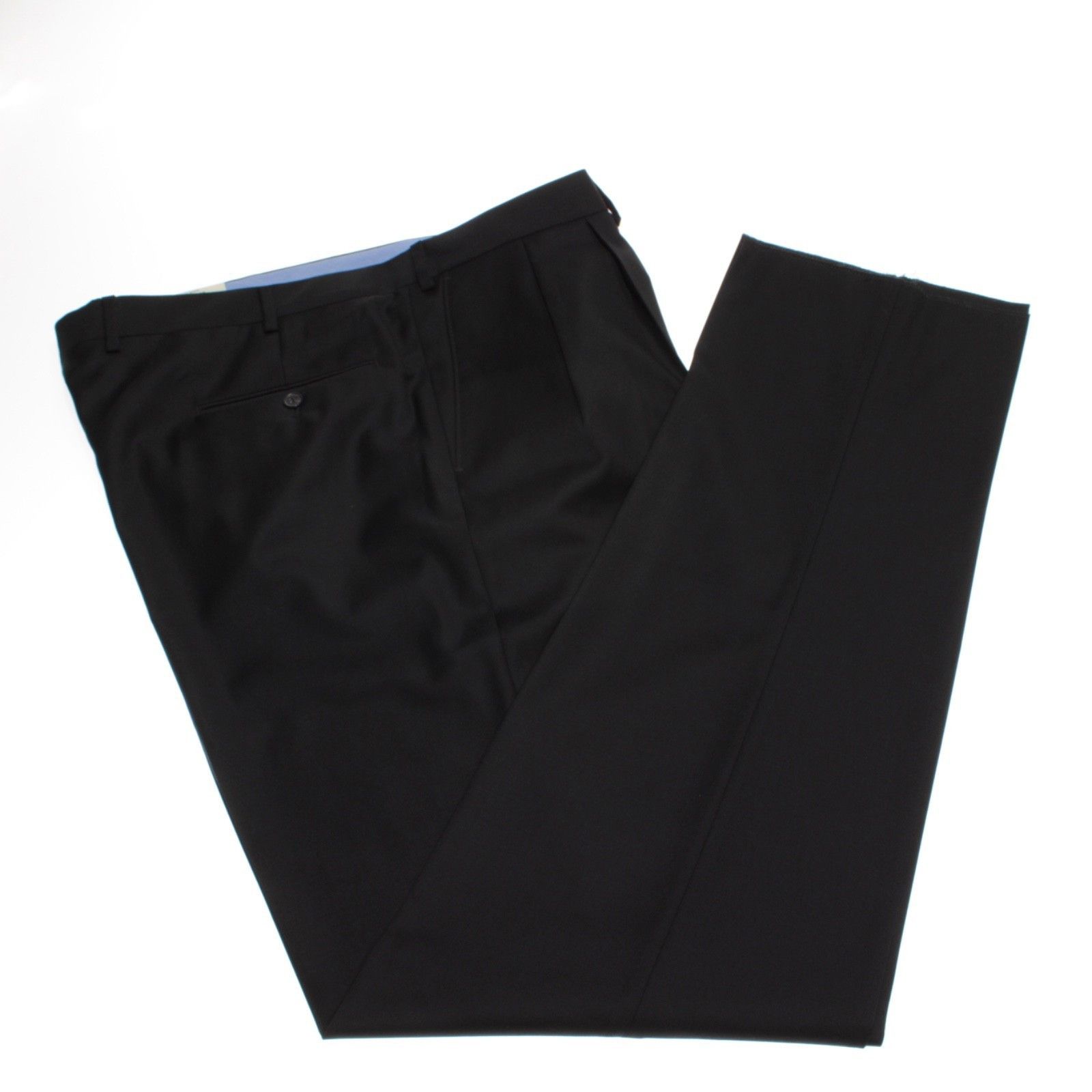 Samuelsohn Samuelsohn New with tags Dress Pants Size 42 US In Black Size US 42 / EU 58 - 2 Thumbnail