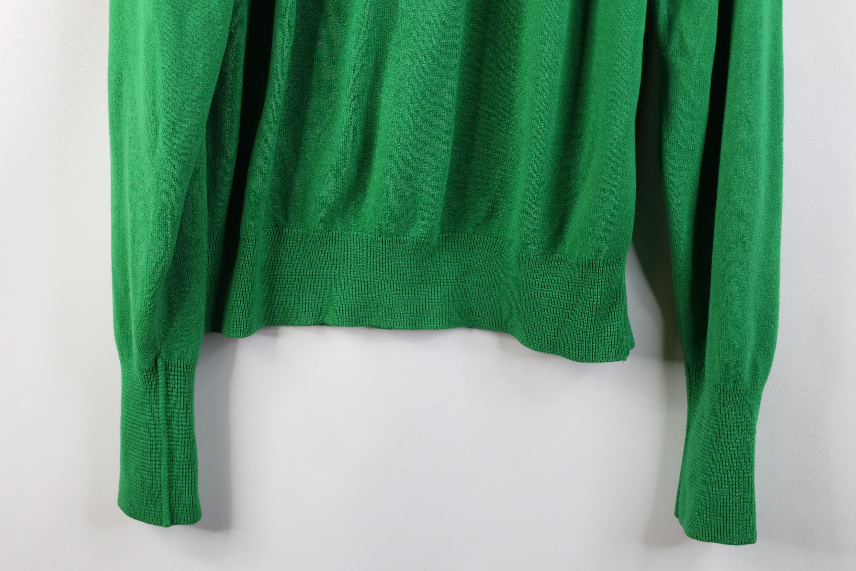 Vintage Vintage 70s Streetwear Knit The Masters Golf Sweater Green Size US L / EU 52-54 / 3 - 12 Thumbnail