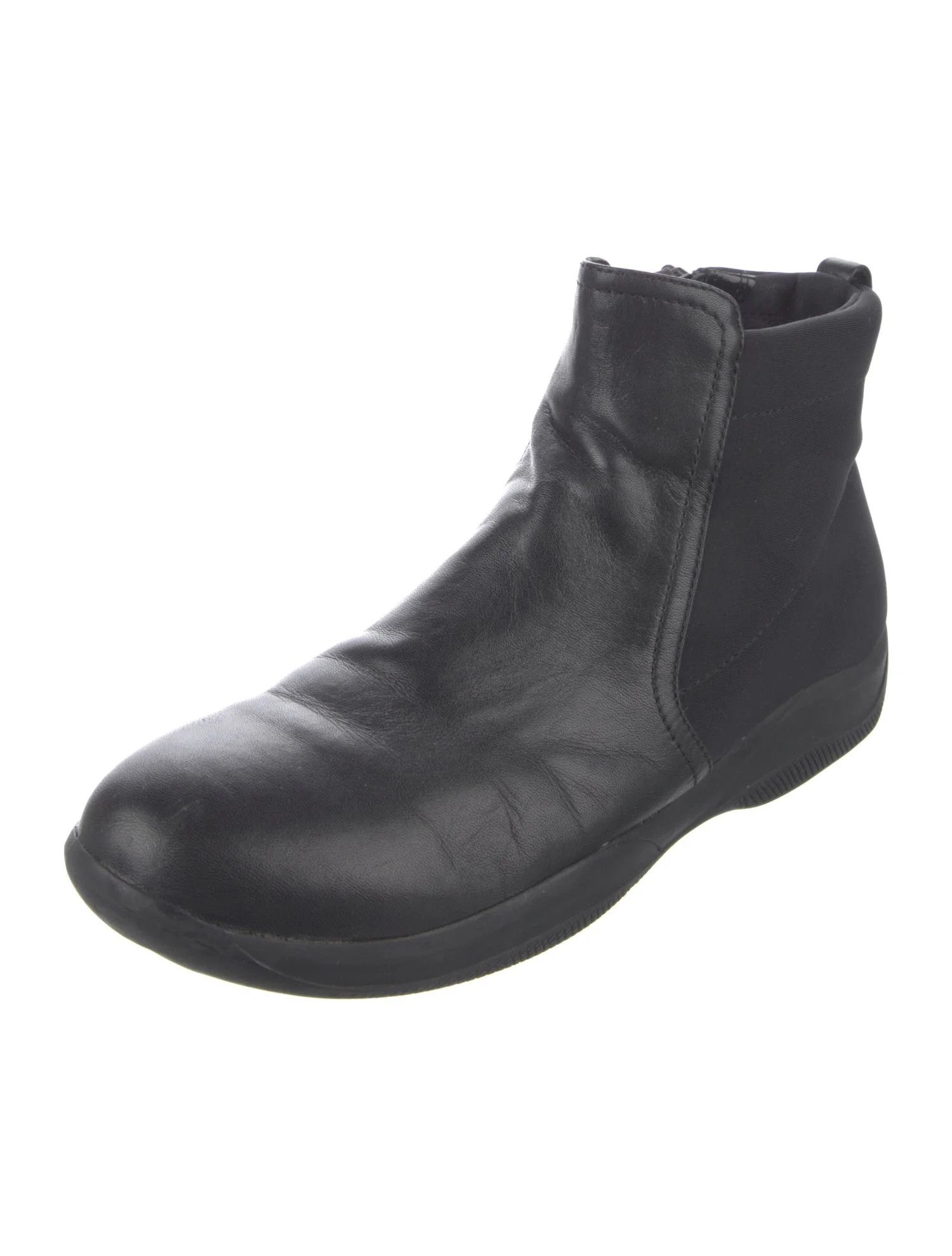 Prada PRADA SPORT Leather Chelsea Boots Size US 6.5 / IT 36.5 - 2 Thumbnail