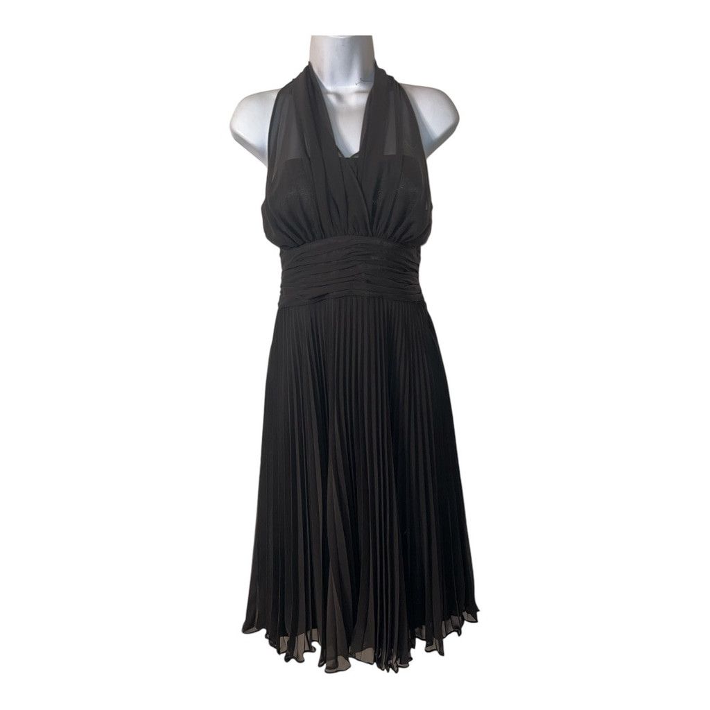 Evan Picone Evan-Picone Women's Black Dress Size 8 Size M / US 6-8 / IT 42-44 - 3 Thumbnail