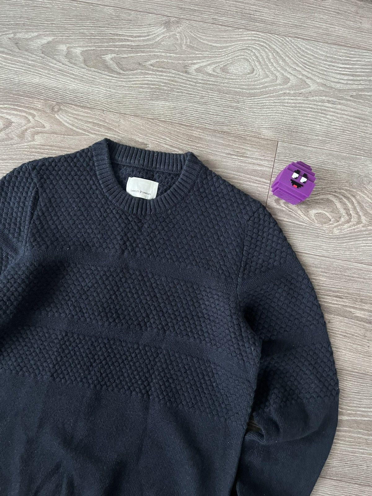 Samsoe Samsoe ‼️SAMSOE SAMSOE Dark Sapp LANA WOOL OLD MONEY STYLE SWEATER‼️ Size US XL / EU 56 / 4 - 7 Thumbnail