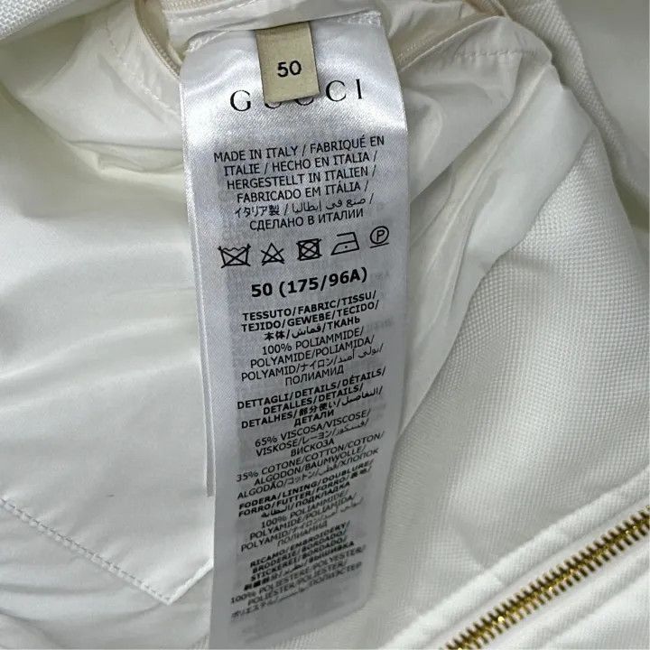 Gucci Gucci Gucci SS22 Logo Print Zip Vest for Men -2506 Size US L / EU 52-54 / 3 - 3 Thumbnail
