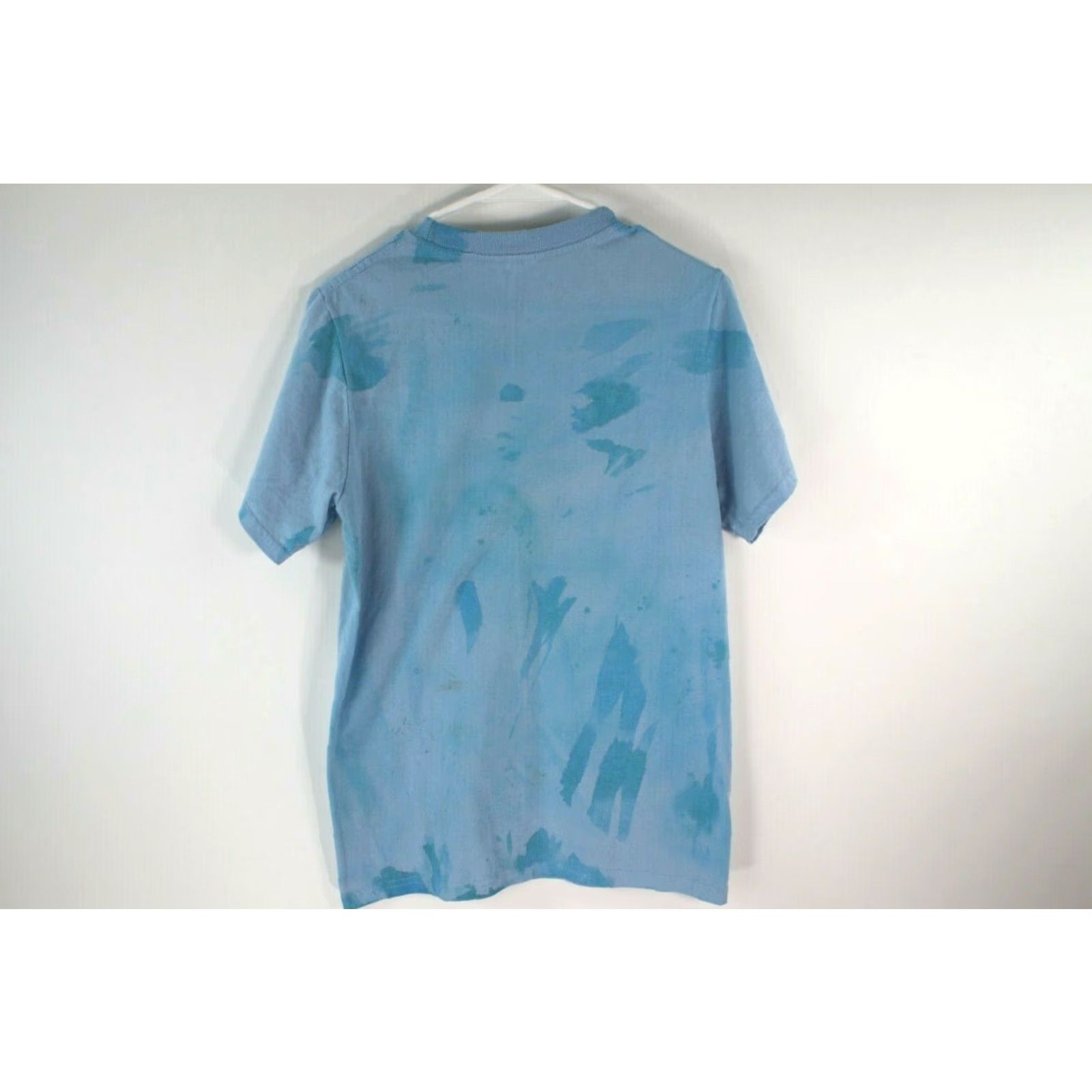 Vintage High Seas T Shirt Crew Neck Short Sleeve Graphic Tee Blue 17 in Chest Mens, Sky Dye, Casual, Regular Fit, 26 in Length Size US XL / EU 56 / 4 - 2 Thumbnail