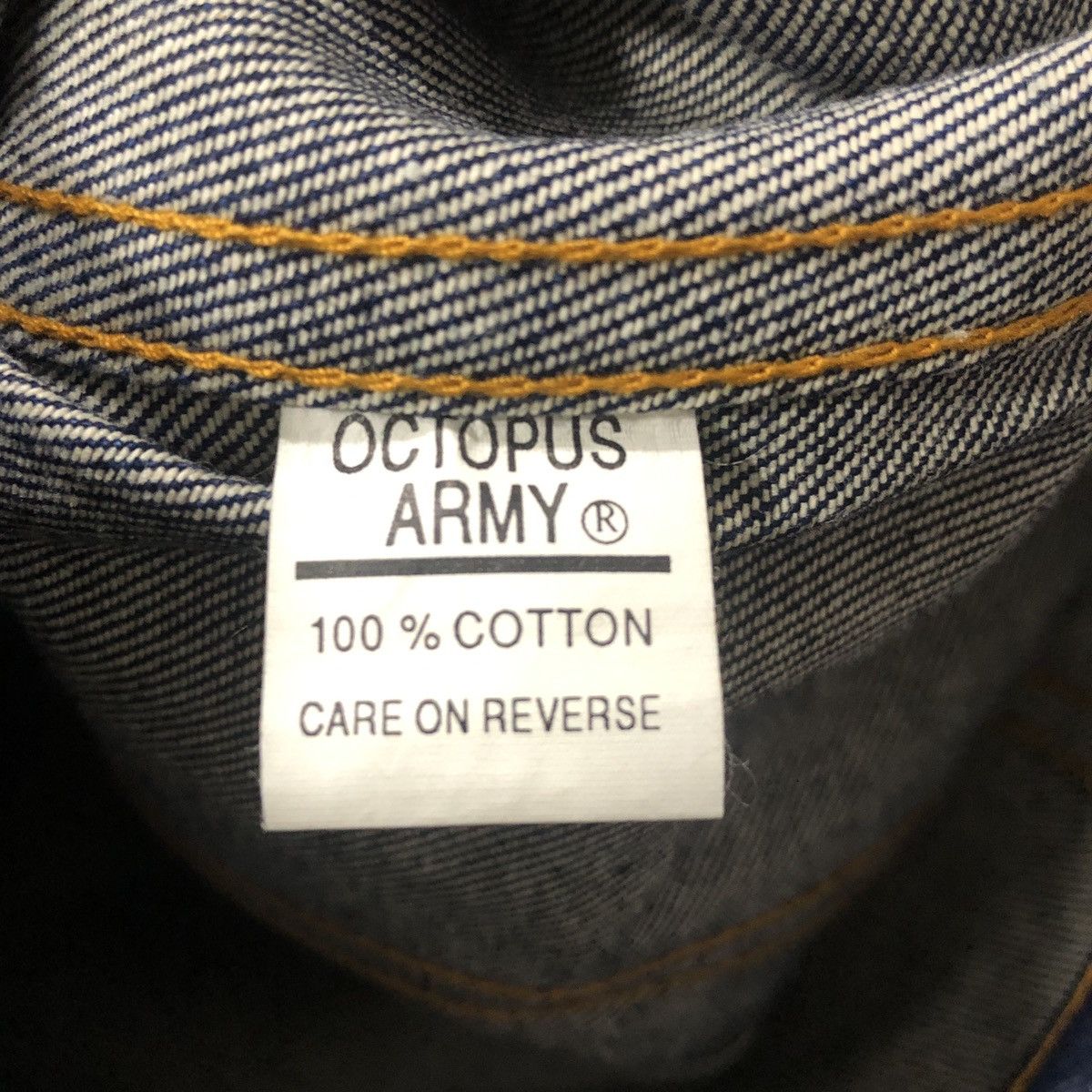 Octopus Octopus Army Denim Jacket Size US M / EU 48-50 / 2 - 7 Thumbnail