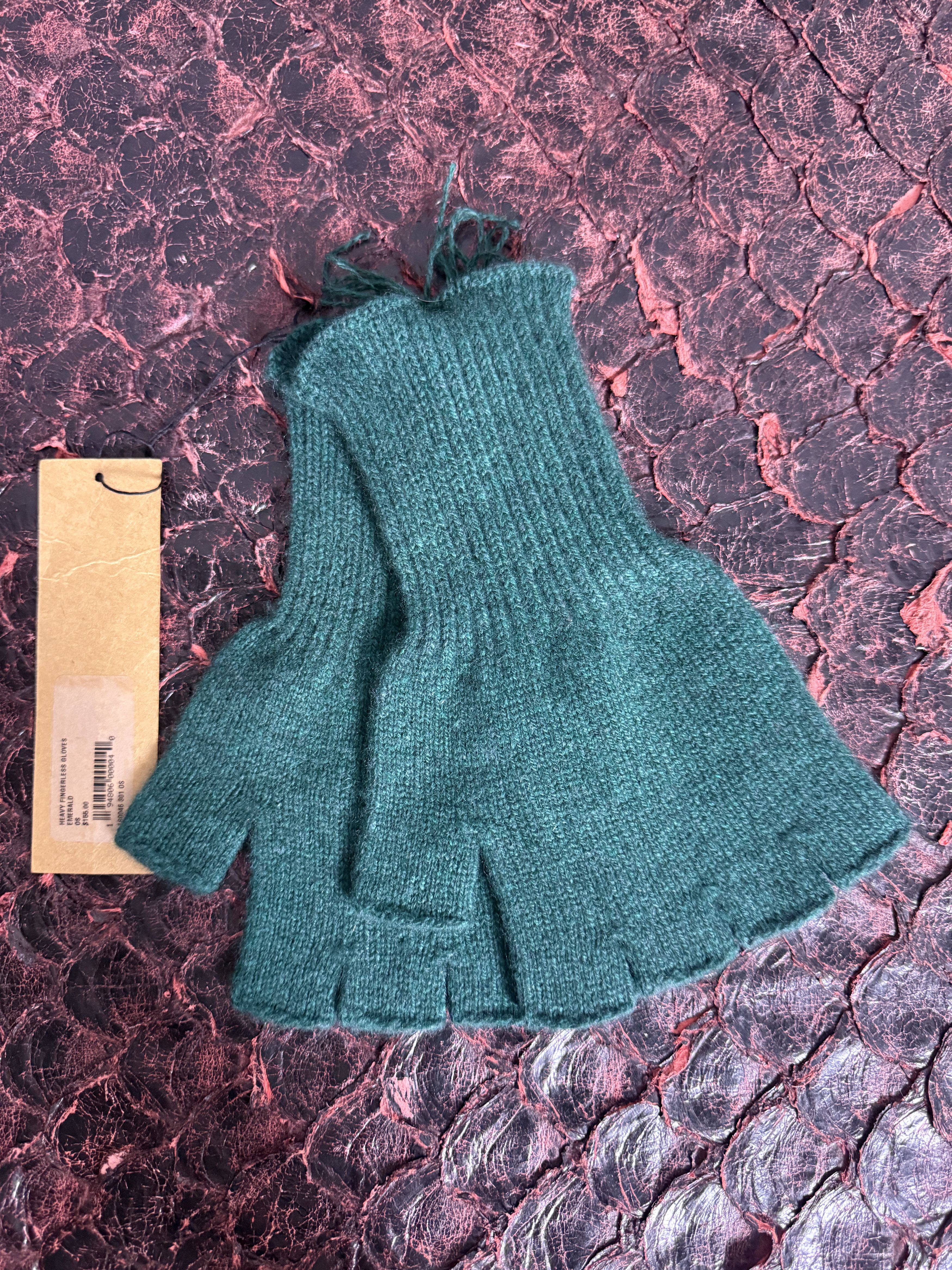 The Elder Statesman The Elder Statesman Cashmere Heavy Fingerless Gloves Size ONE SIZE - 1 Thumbnail