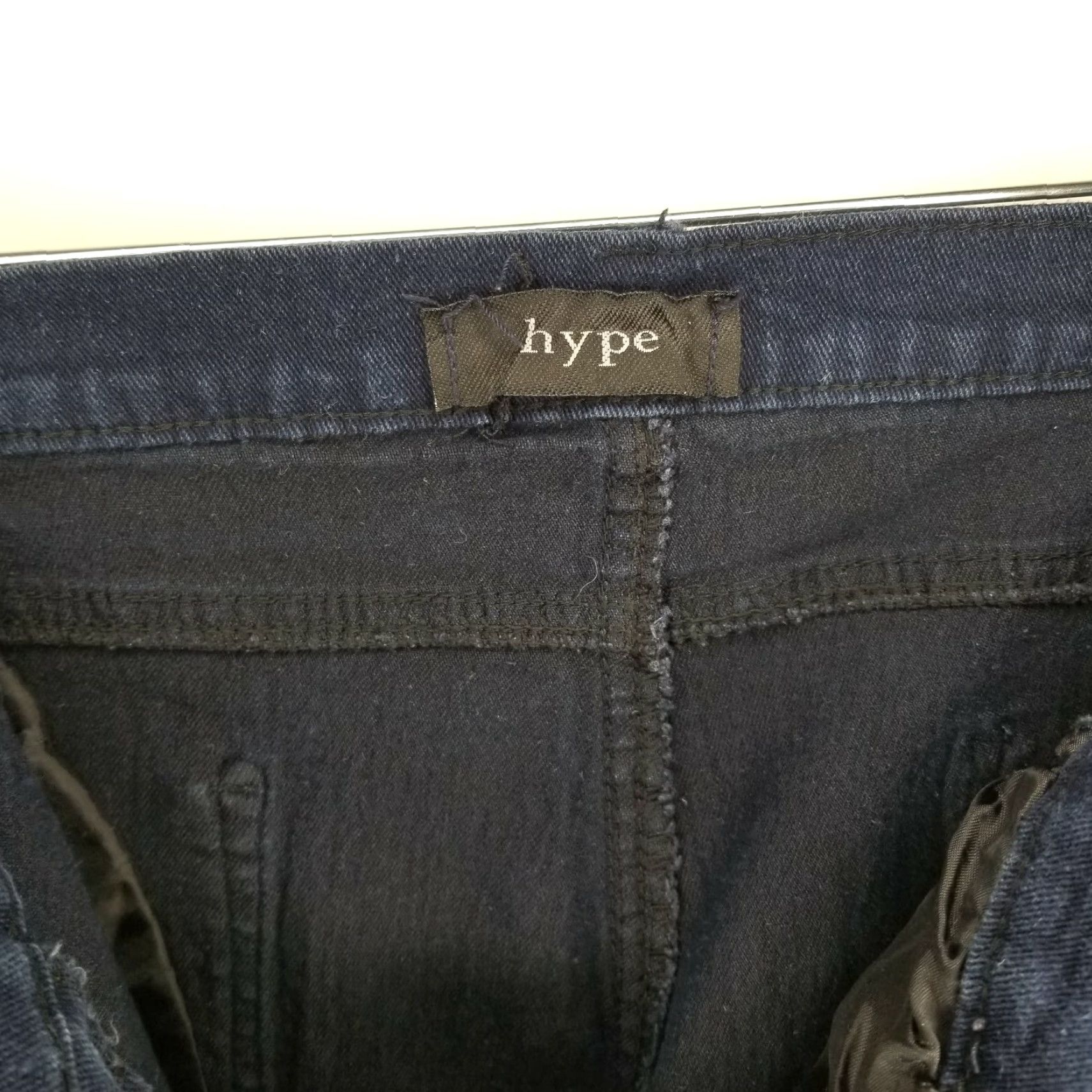 Vintage Hype Womens Jeans Jeggings Blue Size 11, Regular, Womens, 11, Blue Jean Jeggings Size 32" / US 10 / IT 46 - 4 Thumbnail