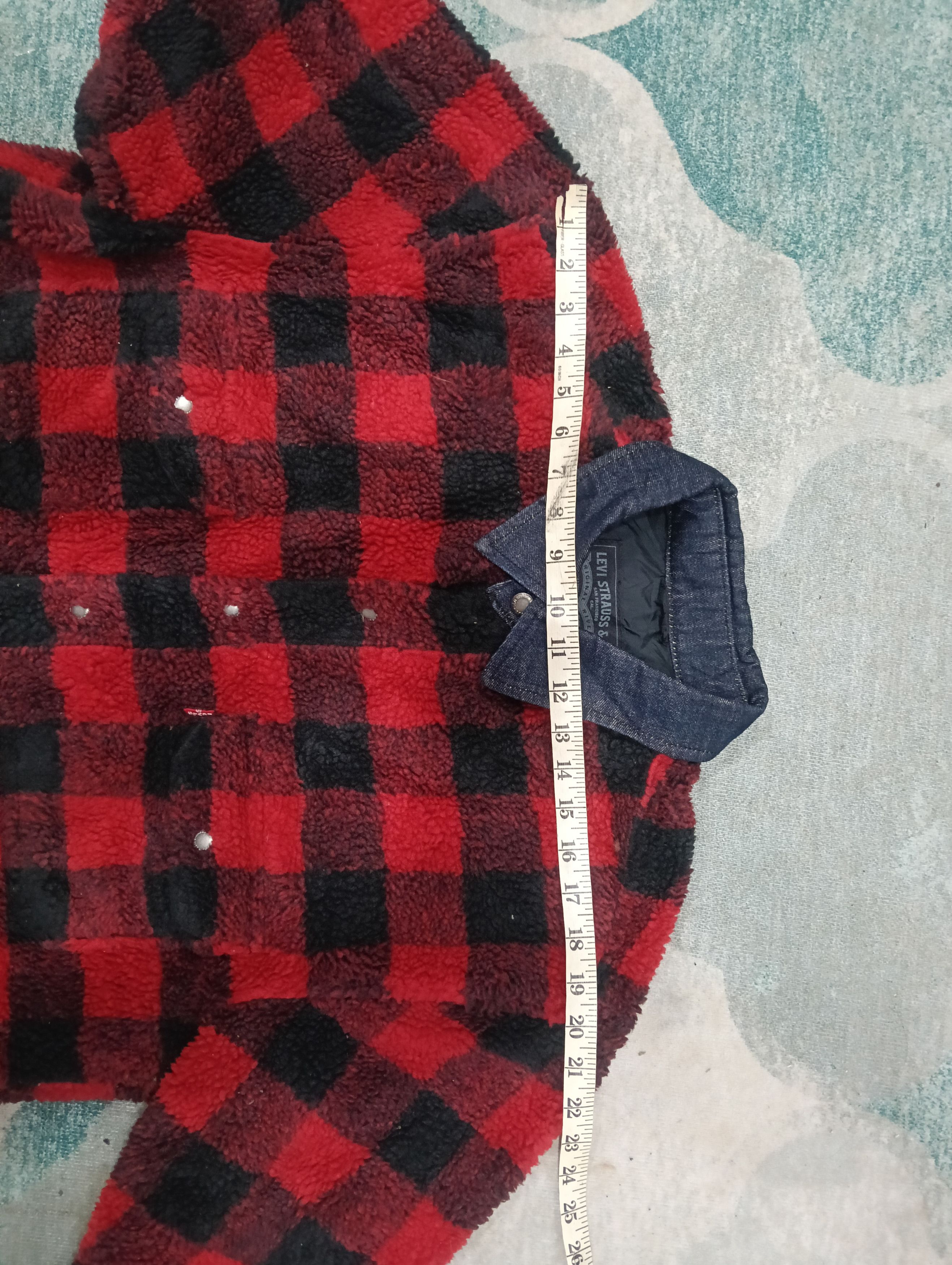 Levi's × Levi's Made & Crafted × Levi's Vintage Clothing Levis Checkered Jacket Like Fleece Size US M / EU 48-50 / 2 - 20 Thumbnail