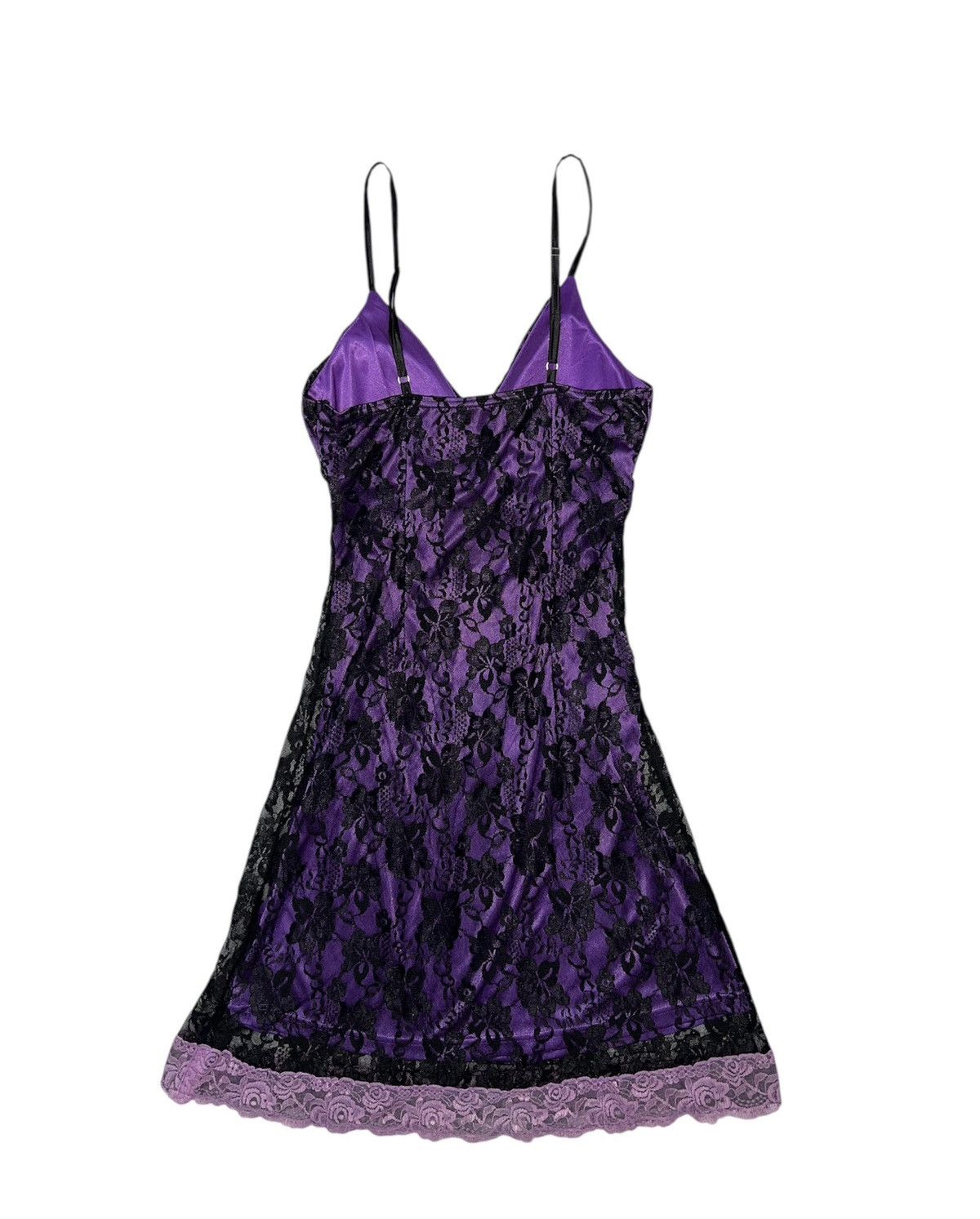 Japanese Brand Japanese purple lace mini dress 👾🎀 Size S / US 4 / IT 40 - 4 Thumbnail