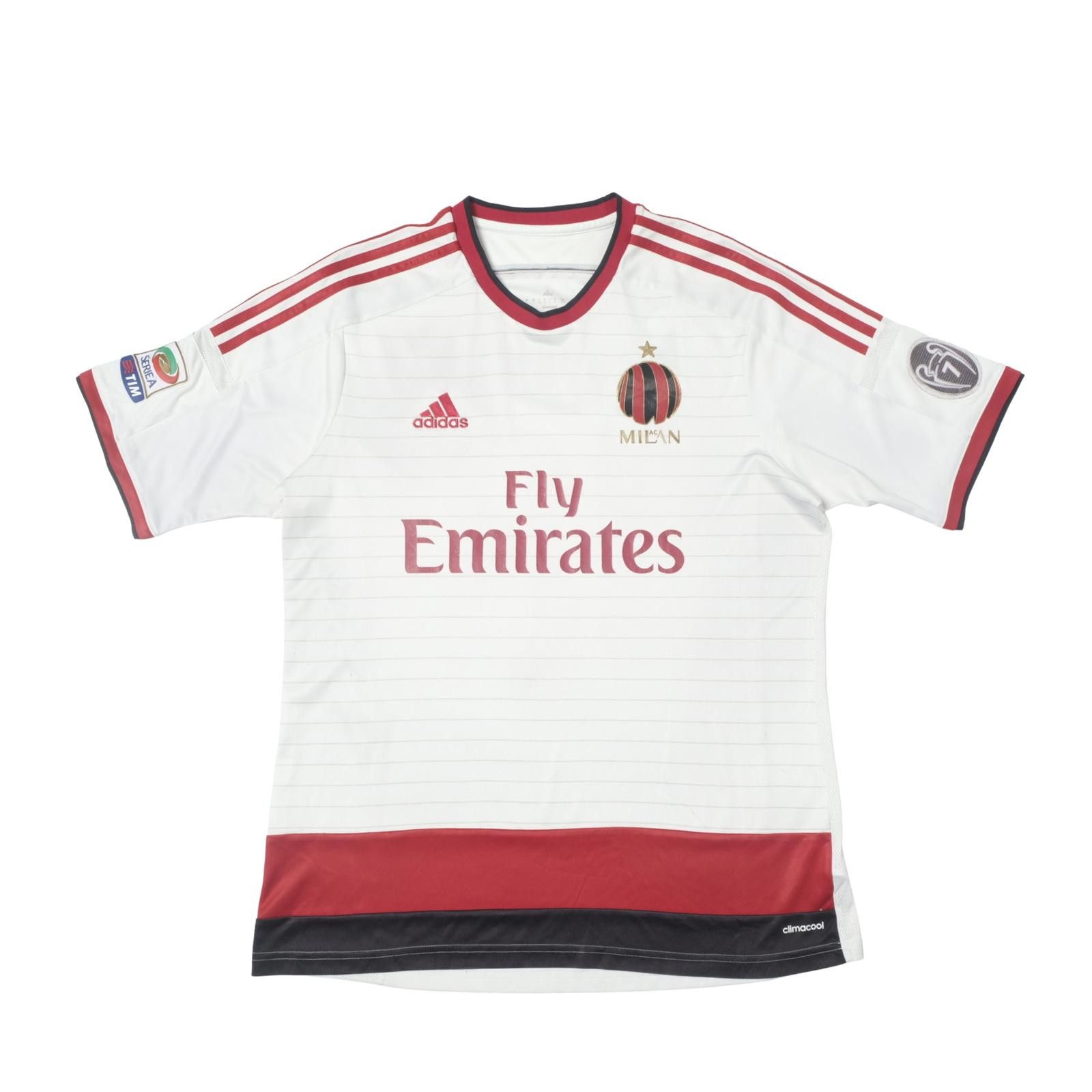 Adidas 2014/15 AC Milan Away Shirt Adidas Montolivo (L/XL) Size US L / EU 52-54 / 3 - 2 Thumbnail