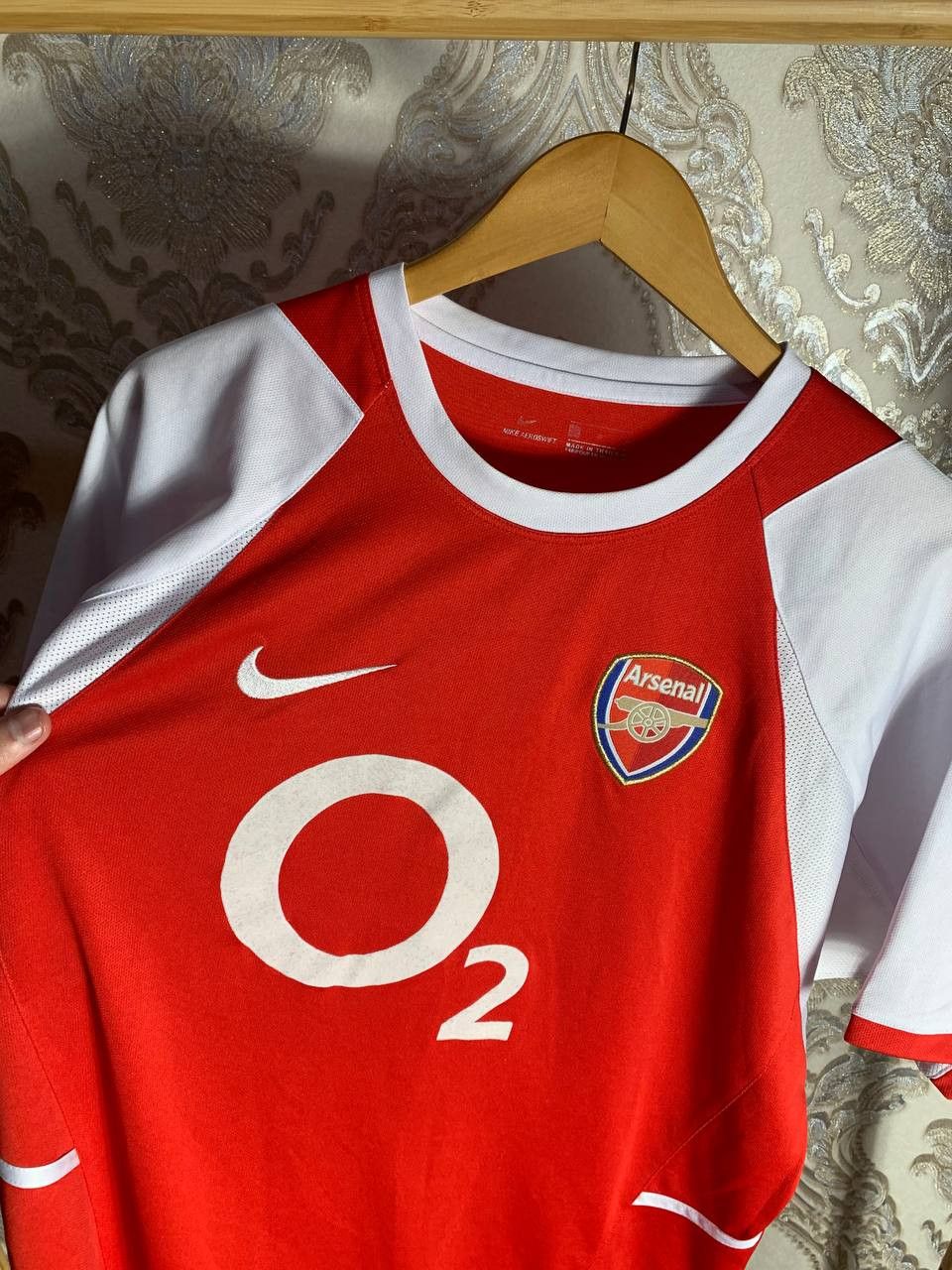 Vintage Very Rare Nike FC Arsenal London England Soccer Jersey 90s Size US XL / EU 56 / 4 - 5 Thumbnail
