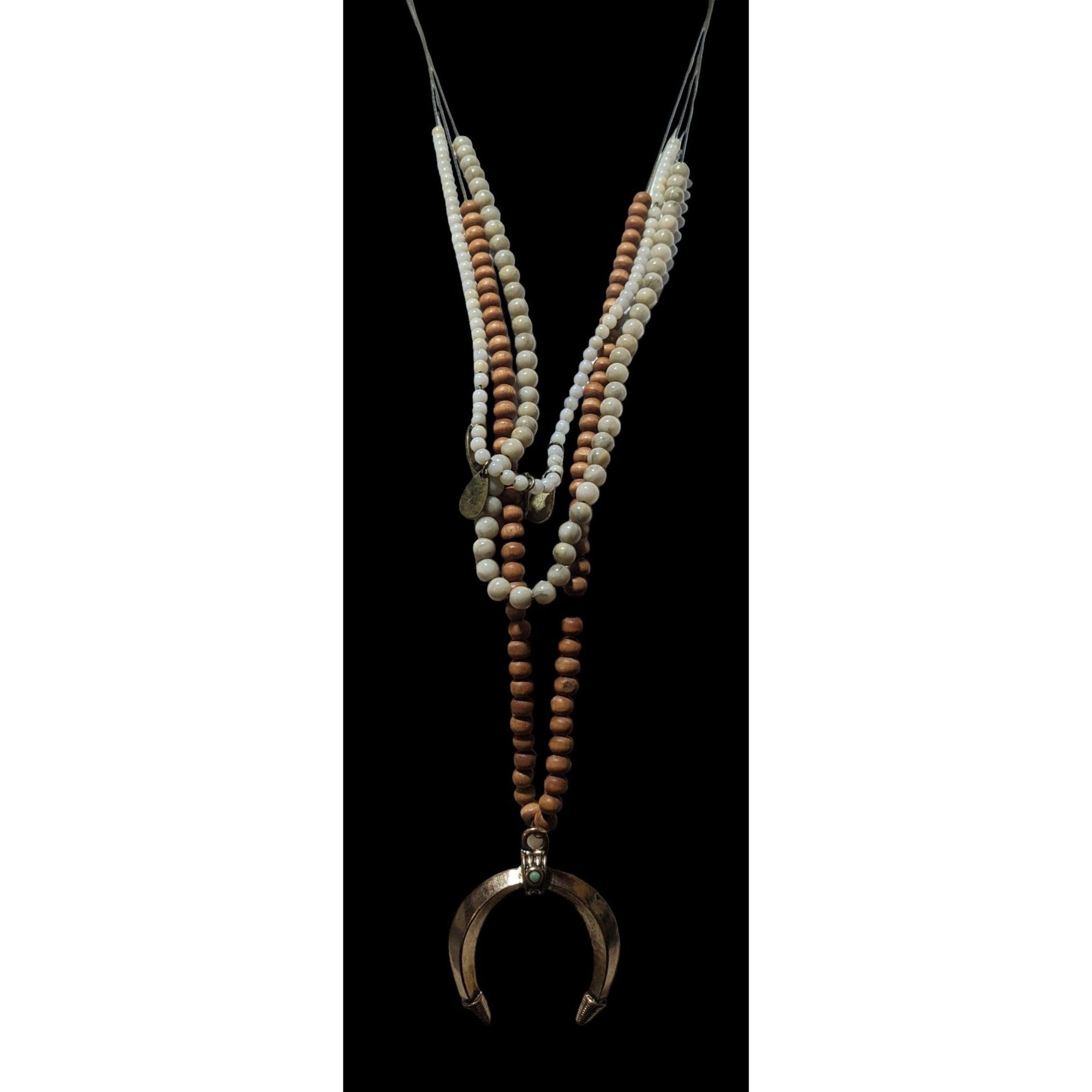 Other Bohemian Multilayer Gold Crescent Necklace Size ONE SIZE - 1 Thumbnail
