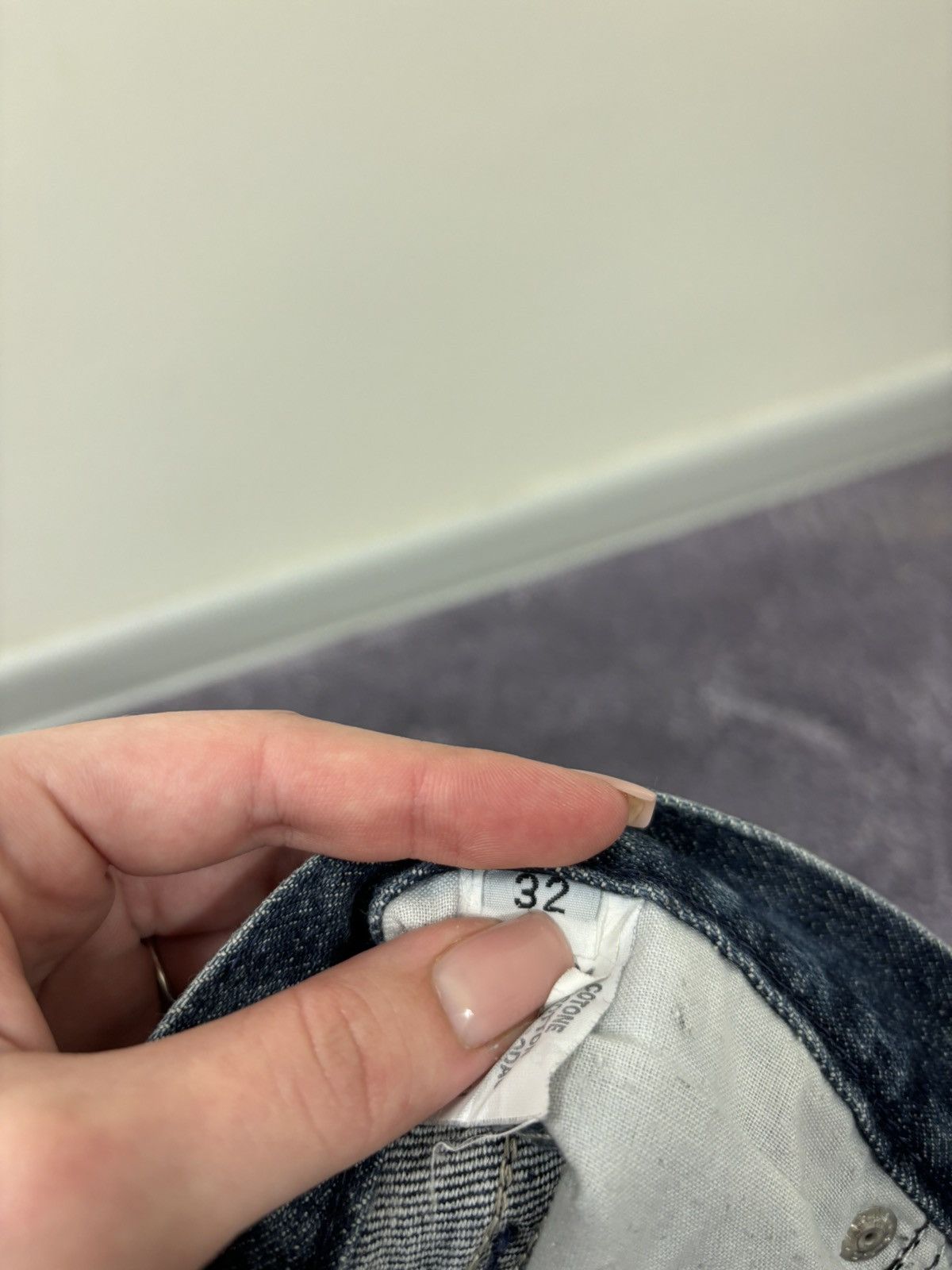 Valentino Vintage Valentino Women’s Blue Straight Fit Luxury Jeans Size 32" / US 10 / IT 46 - 15 Thumbnail