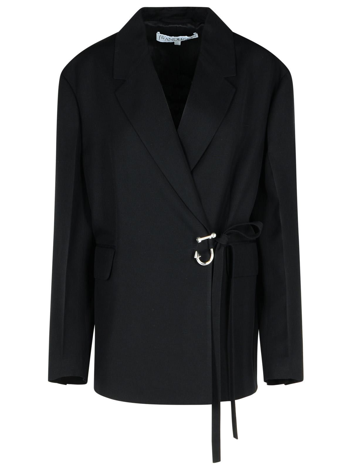 JW Anderson JW ANDERSON 'T' Black Viscose Blazer Size M / US 6-8 / IT 42-44 - 1 Thumbnail