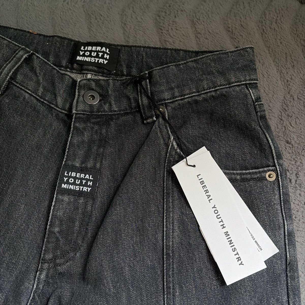 Liberal Youth Ministry Liberal Youth Ministry Panel Denim Woven Pants - Size S Size US 30 / EU 46 - 2 Thumbnail