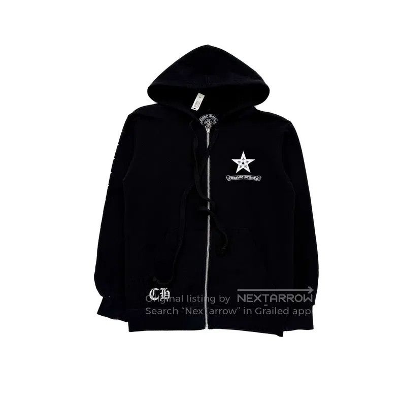 Chrome Hearts CHROME HEARTS Size S Xingxing zipper hoodie Size US S / EU 44-46 / 1 - 2 Thumbnail