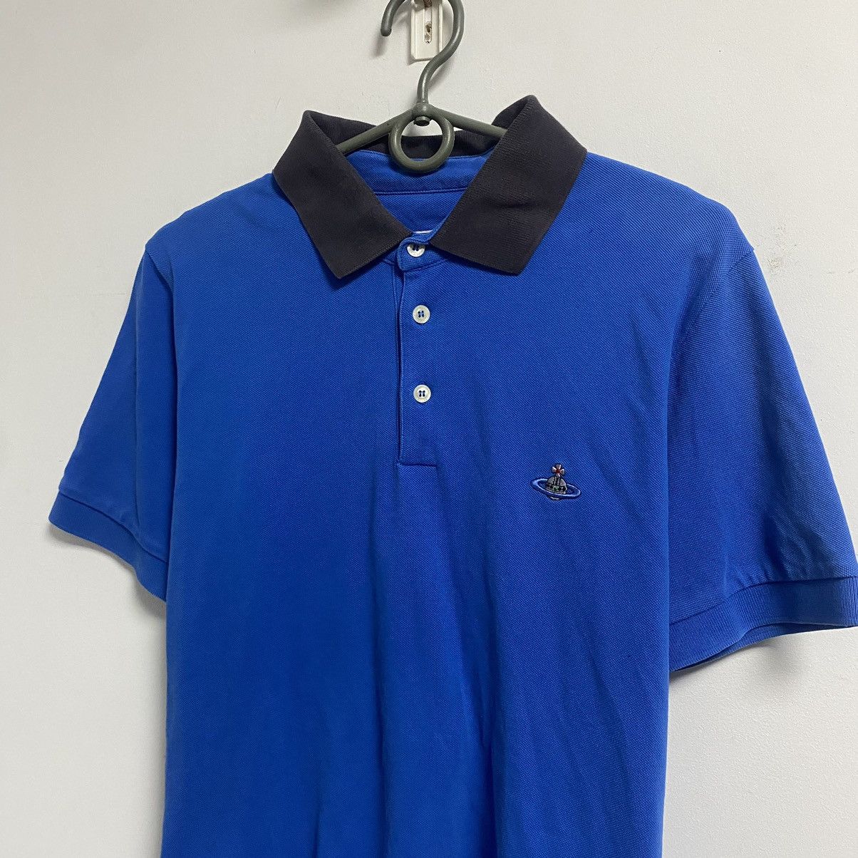 Vivienne Westwood Vintage Vivienne Westwood Polo Shirt Logo Orb Basic Y2k Size US M / EU 48-50 / 2 - 2 Thumbnail