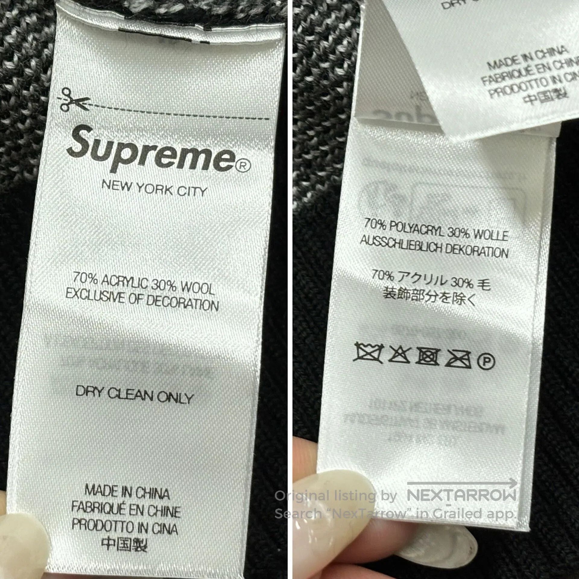 Martine Rose supreme x martine rose knitted sweater. Size US L / EU 52-54 / 3 - 9 Thumbnail