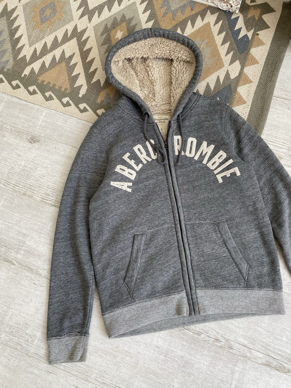 Abercrombie & Fitch Y2k Abercrombie Fitch Fur Spell Out Hoodie Size US M / EU 48-50 / 2 - 3 Thumbnail