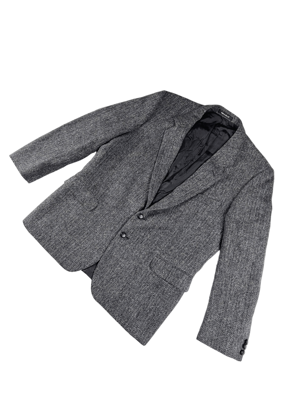 Harris Tweed × Vintage Vintage Harris Tweed Wool Blazer M Size 48R - 2 Thumbnail