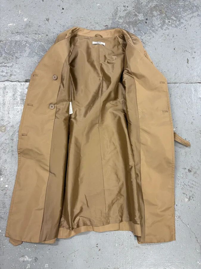 Prada SS2007 Prada Beige Trench Coat Jacket Size S / US 4 / IT 40 - 5 Thumbnail