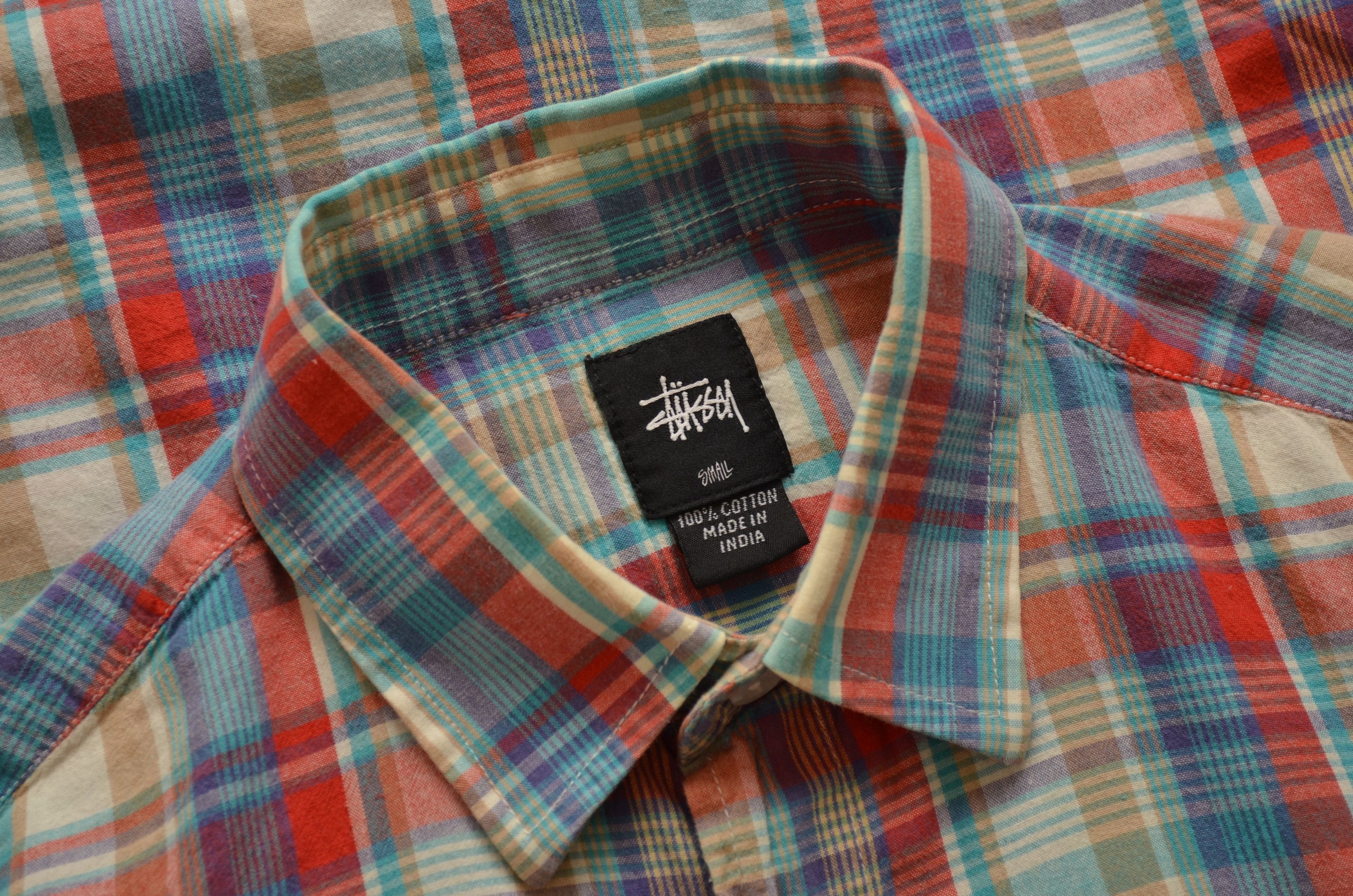 Designer × Stussy Stussy Check Shirt Size S Streetwear RARE Size US S / EU 44-46 / 1 - 9 Thumbnail