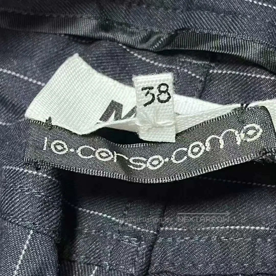 Maison Margiela maison margiela black striped straight trousers. Size US 38 / EU 54 - 5 Thumbnail