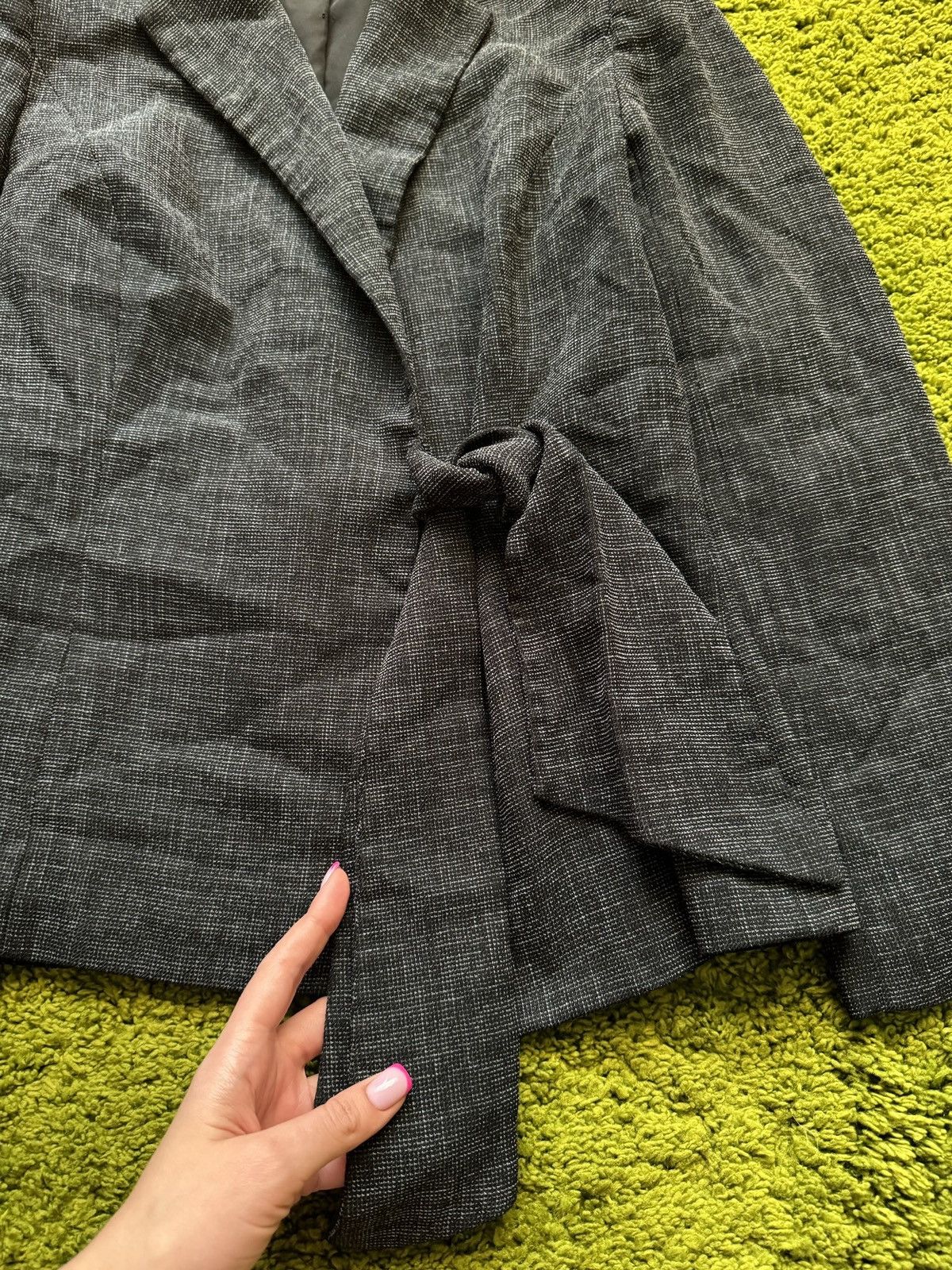 Christian Dior Monsieur × Designer Dior uniform avant garde belted blazer jacket Size S / US 4 / IT 40 - 7 Thumbnail