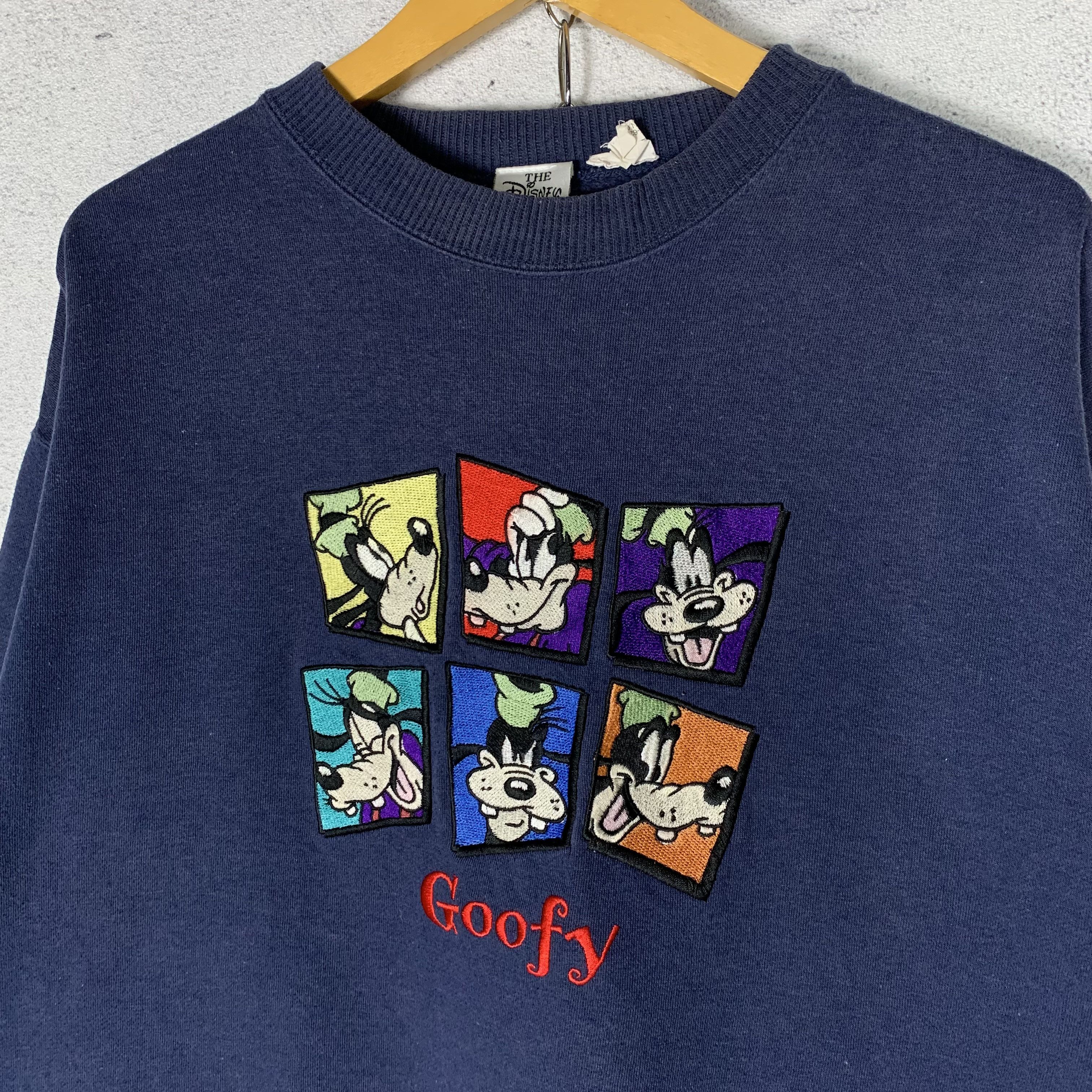 Disney Vintage Goofy Disney Embroidered Logo Sweatshirt Crewneck Size US M / EU 48-50 / 2 - 2 Thumbnail