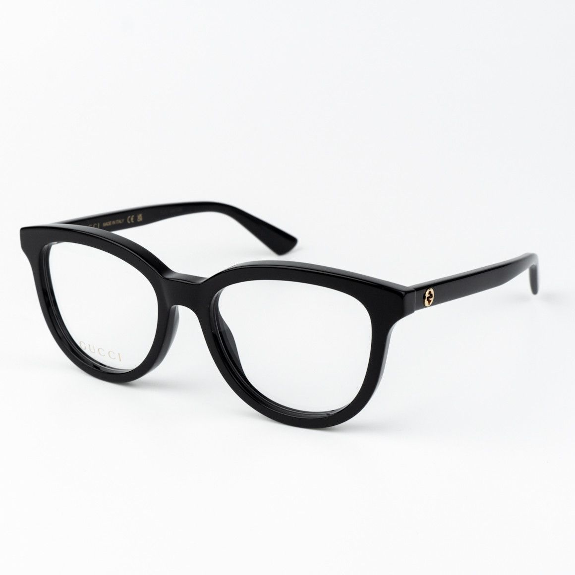 Gucci Gucci Women Eyeglasses Black Oval GG1687O 001 BRAND NEW Size ONE SIZE - 1 Thumbnail