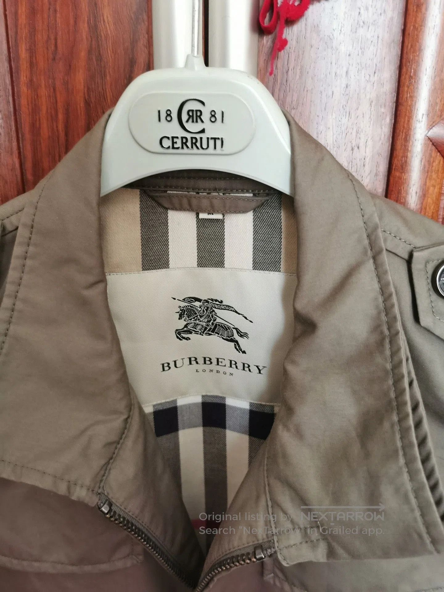 Burberry Burberry Men's Khaki Classic Jacket. Size US M / EU 48-50 / 2 - 3 Thumbnail