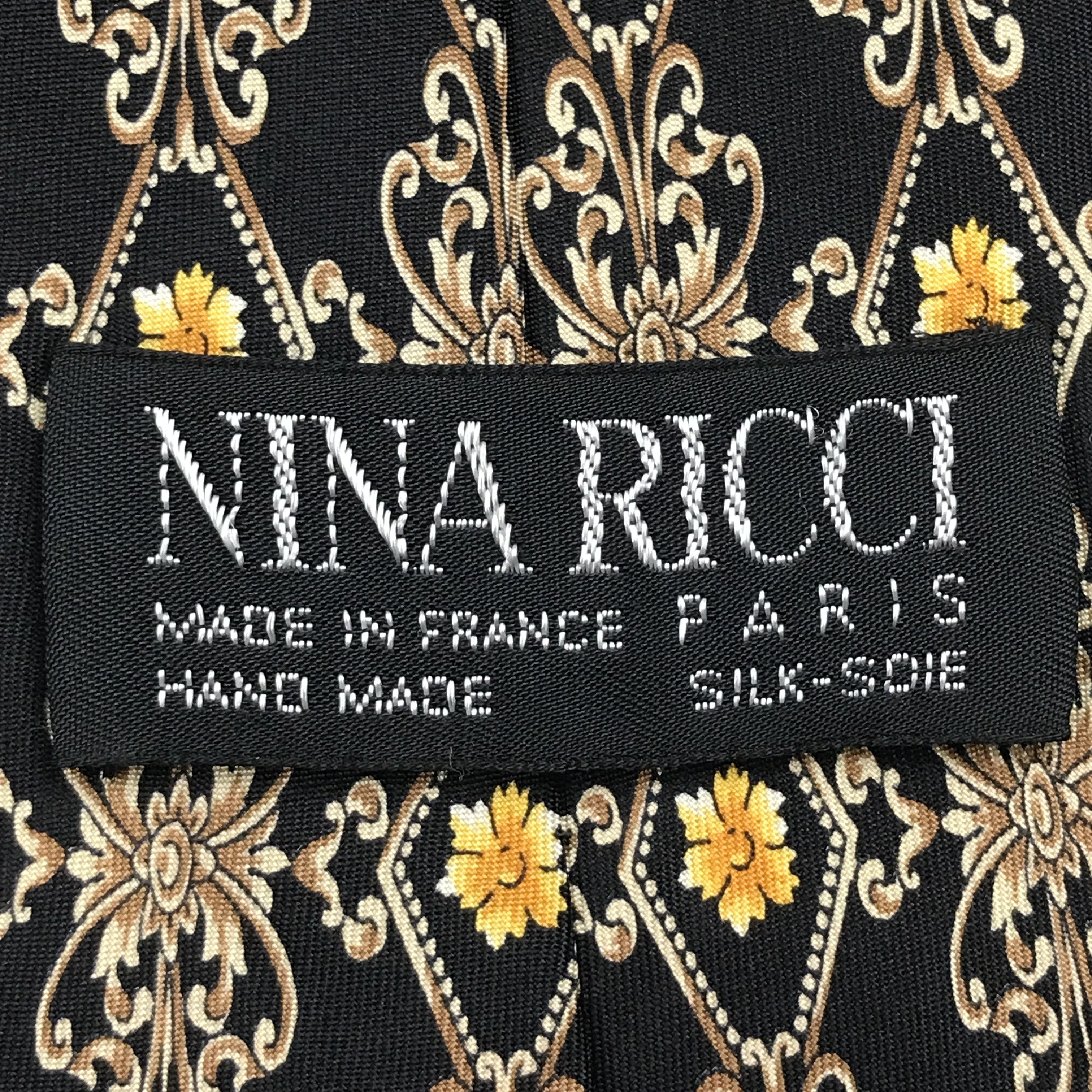 Designer × Vintage Vintage Nina Ricci Silk Necktie Size ONE SIZE - 6 Thumbnail