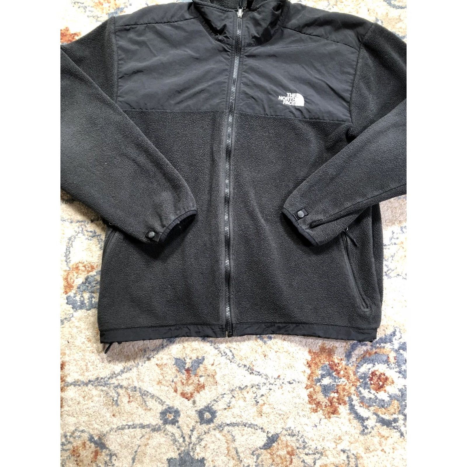 The North Face The North Face Jacket Mens L Black Fleece Full Zip Windbreaker Outdoor Size US L / EU 52-54 / 3 - 5 Thumbnail
