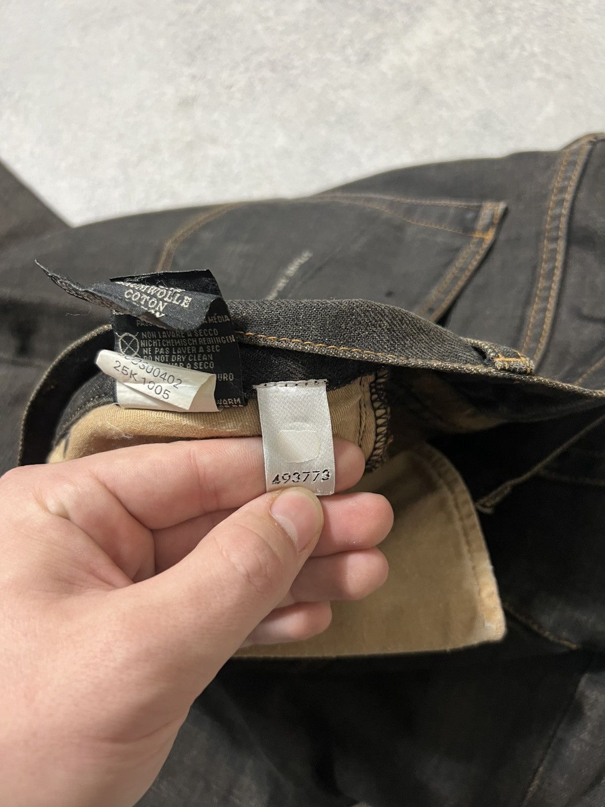 Massimo Osti Vintage Stone Island Jeans Denim Pants Rare S.I Denims Size US 33 - 11 Thumbnail