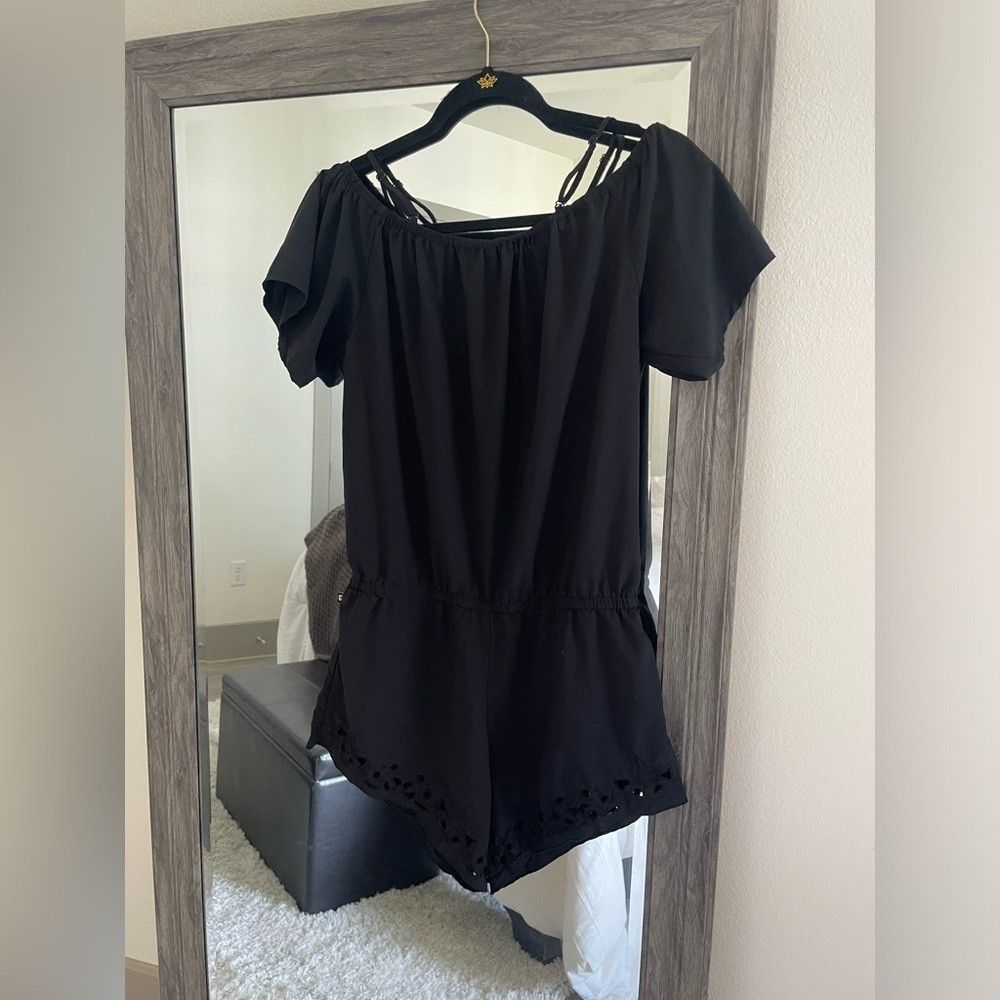 Fabletics Fabletics black soft romper Size 26" / US 2 / IT 38 - 2 Thumbnail
