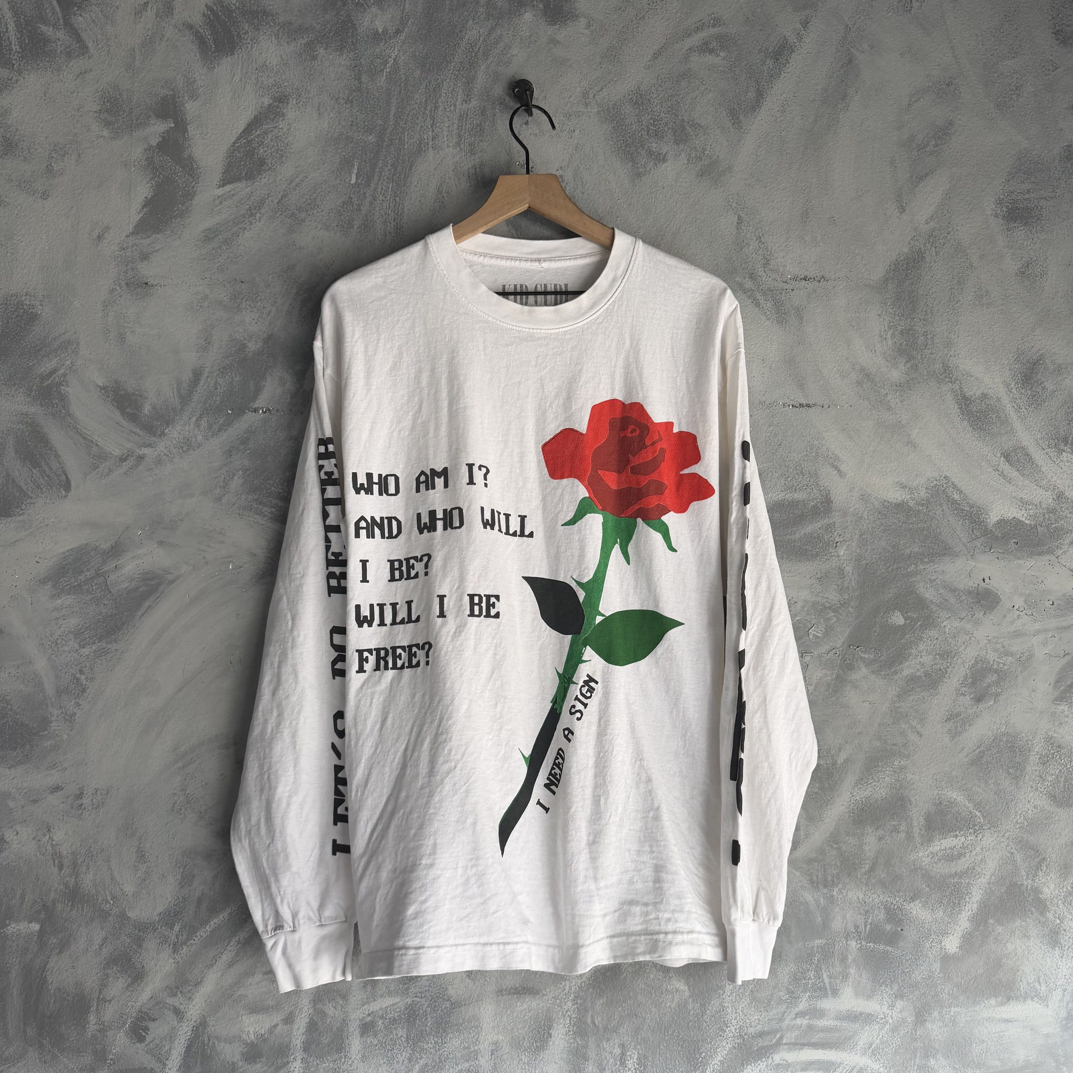 Cactus Plant Flea Market  Japanese Brand  Kid Cudi Kid Cudi Man On The  Moon Long Sleeve | Grailed