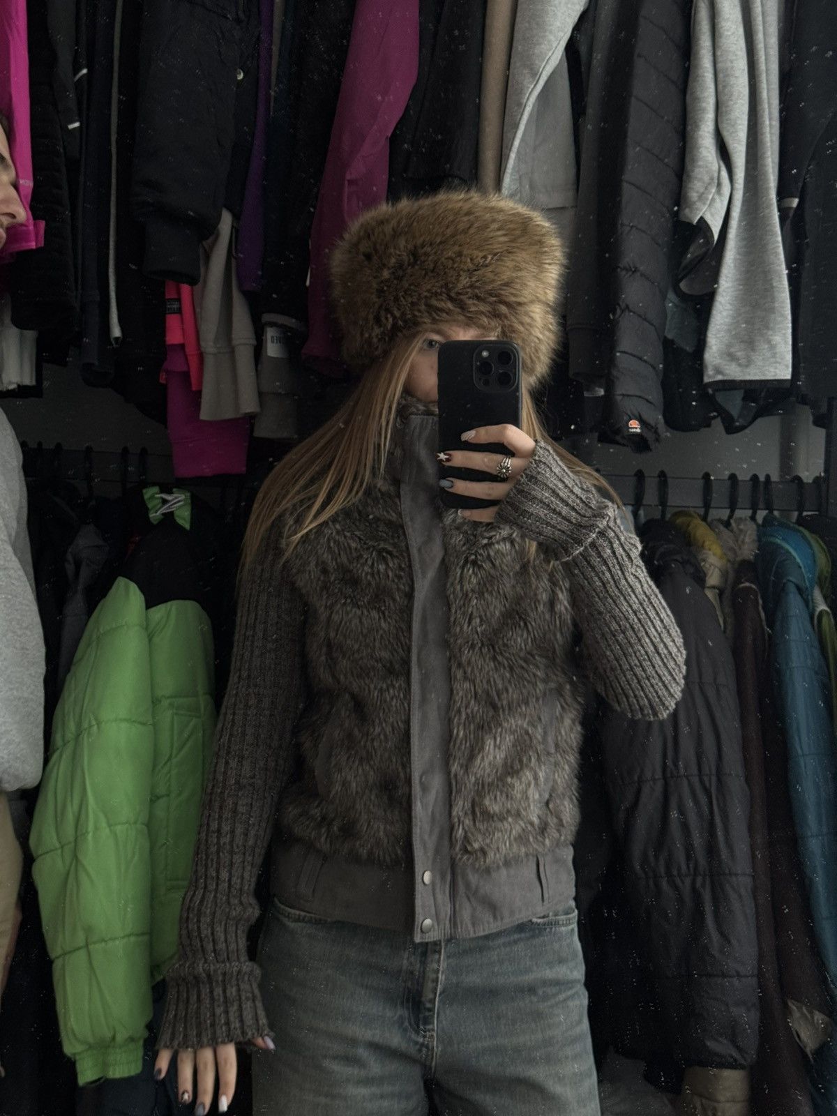 Japanese Brand 🔥Knitwear x Fur style Avant-garde wmns sweater Size M / US 6-8 / IT 42-44 - 11 Thumbnail