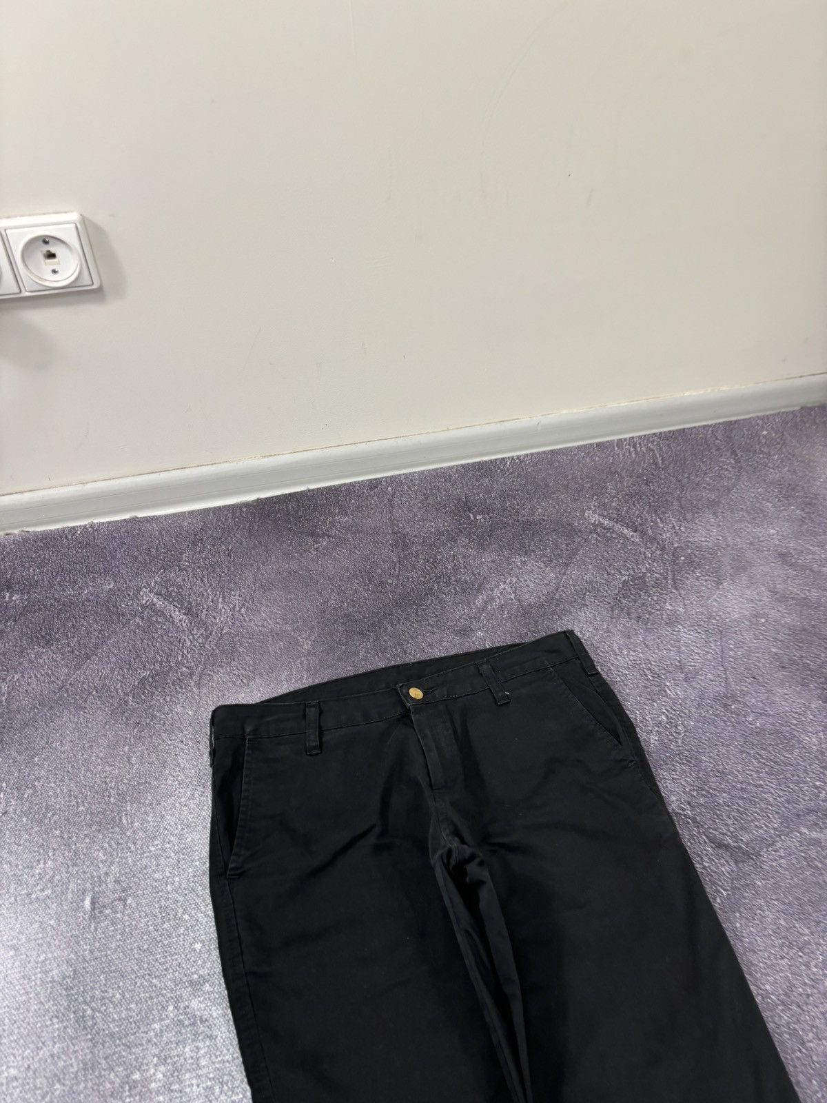 Carhartt Vintage Carhartt Y2K Straight Fit Black Skate Chino Pants Size US 29 - 10 Thumbnail