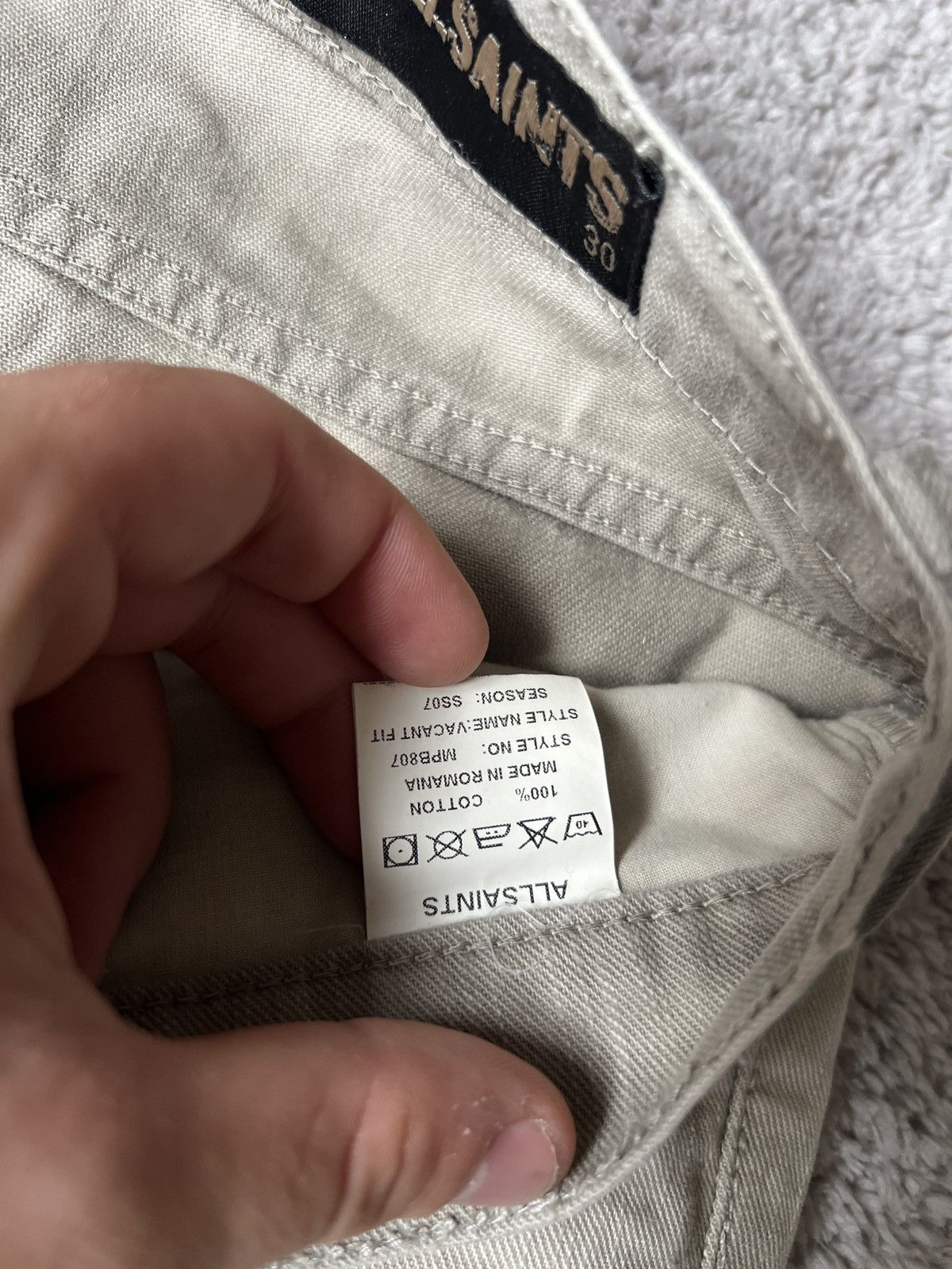 Allsaints AllSaints Bowfell Twill Shorts Size 30 Size US 30 / EU 46 - 9 Thumbnail
