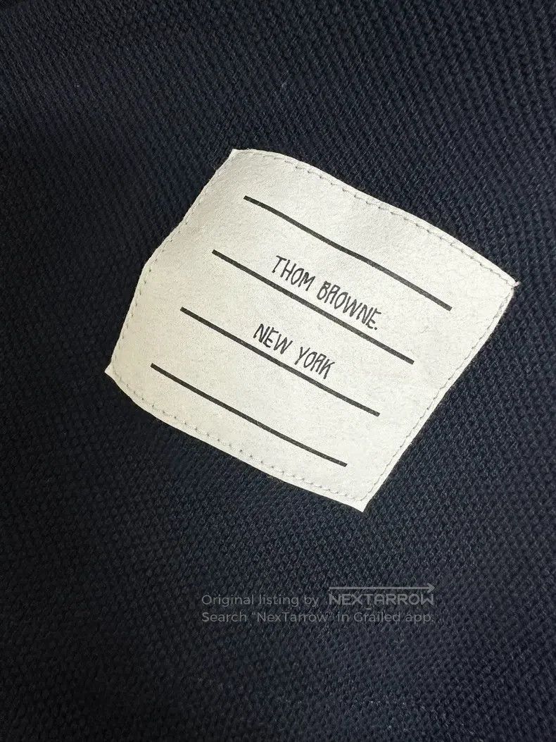 Thom Browne Thom Browne Classic Dress, Navy Blue with Red and White St Size M / US 6-8 / IT 42-44 - 4 Thumbnail