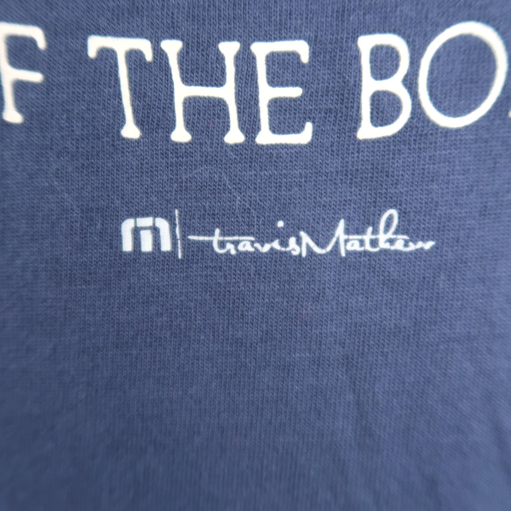 TravisMathew Travis Mathew T Shirt Mens S Crew Neck Short Sleeve Graphic Print Blue Cotton Man Shirt Mens S Blue Graphic Print Size US S / EU 44-46 / 1 - 4 Thumbnail