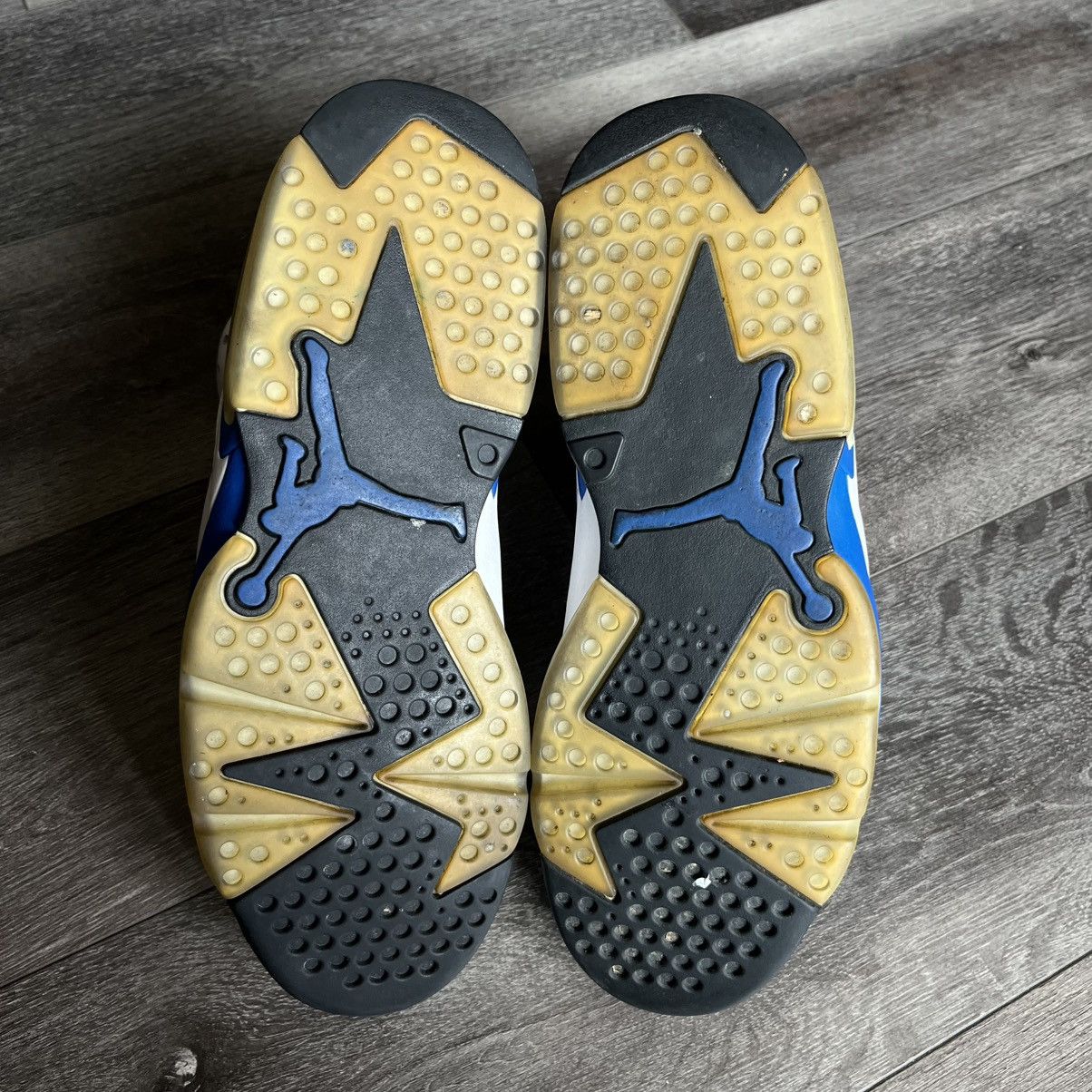 Jordan Brand × Nike Air Jordan 6 VI Retro Sport Blue 2014 Men’s Size 9.5 Shoes Size US 9.5 / EU 42-43 - 8 Thumbnail