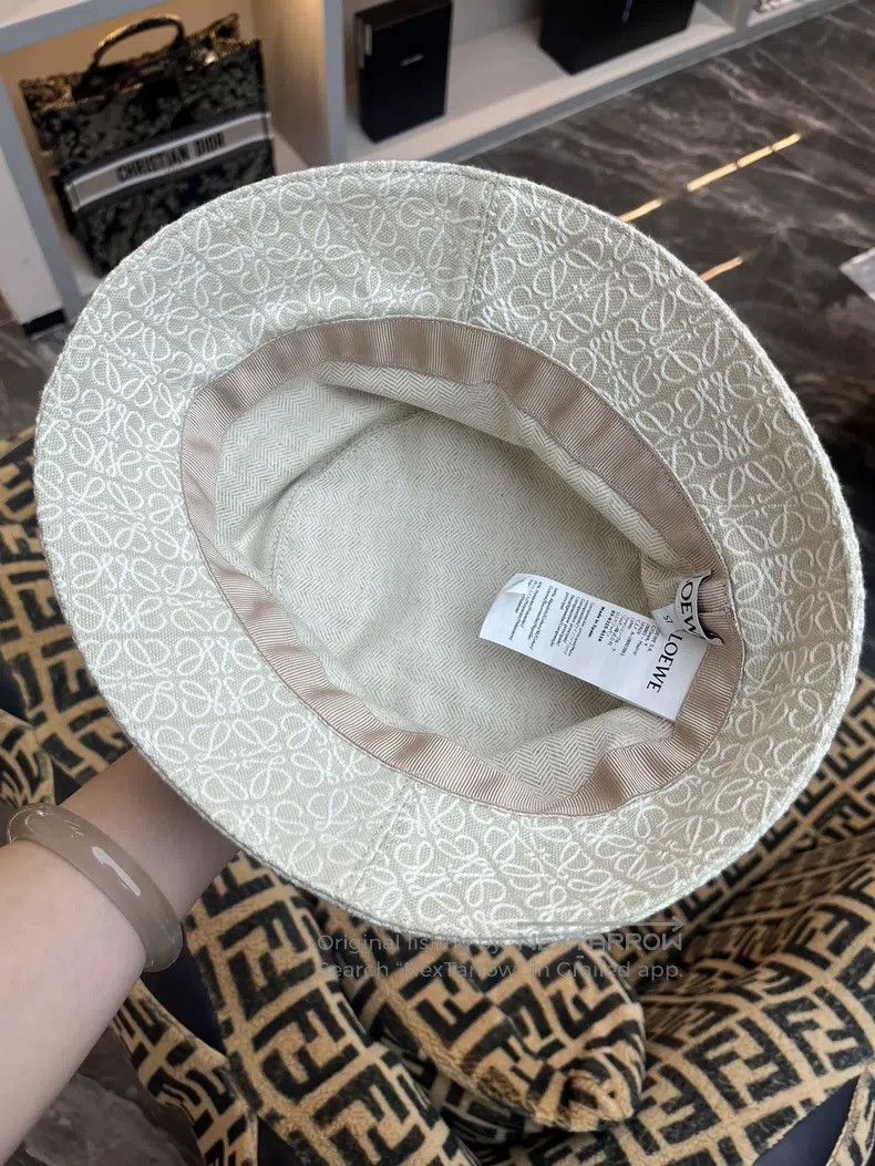 Loewe Loewe size 57 Monogrammed fisherman's hat Size ONE SIZE - 4 Thumbnail