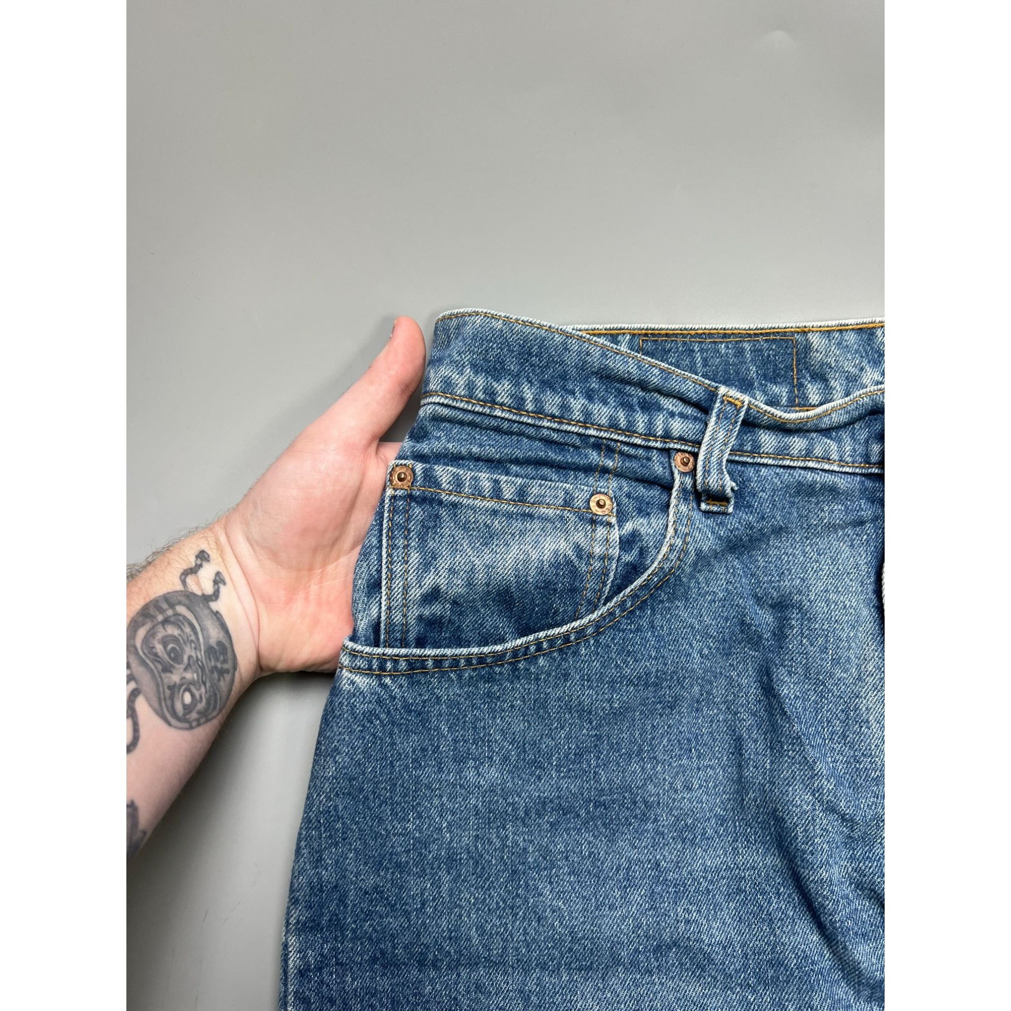 Levi's Levi’s 560 Made in USA Loose Fit Denim Jeans Pants (Y1034) Size US 32 / EU 48 - 6 Thumbnail