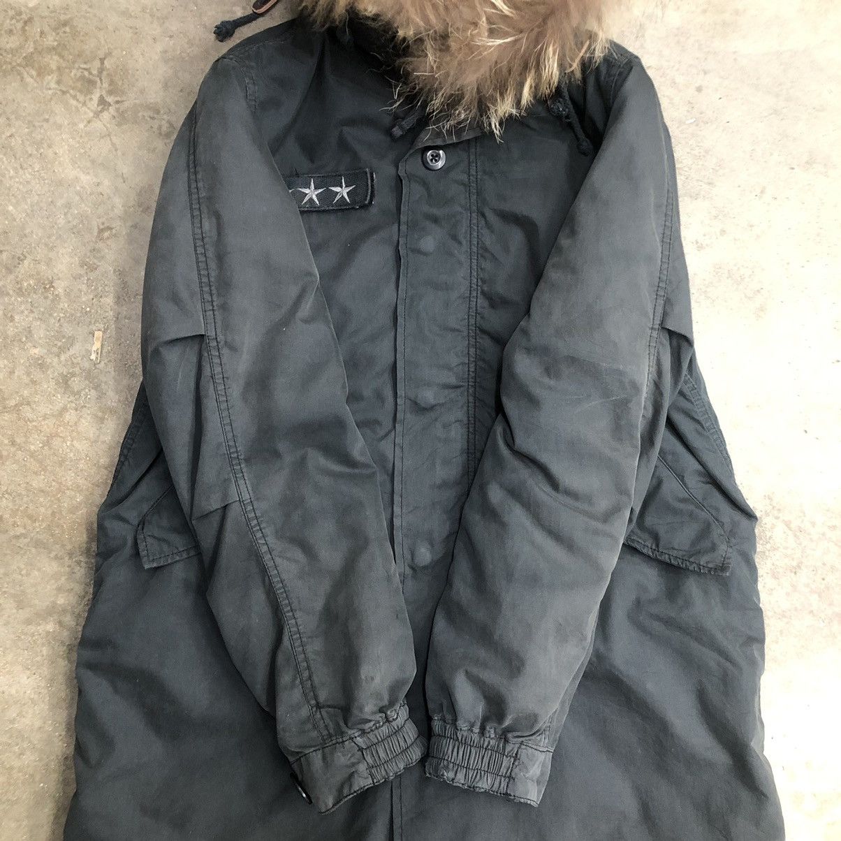 Avirex Avirex Sunfaded Hoodie Faux Fur Parka Fishtail Size US M / EU 48-50 / 2 - 6 Thumbnail