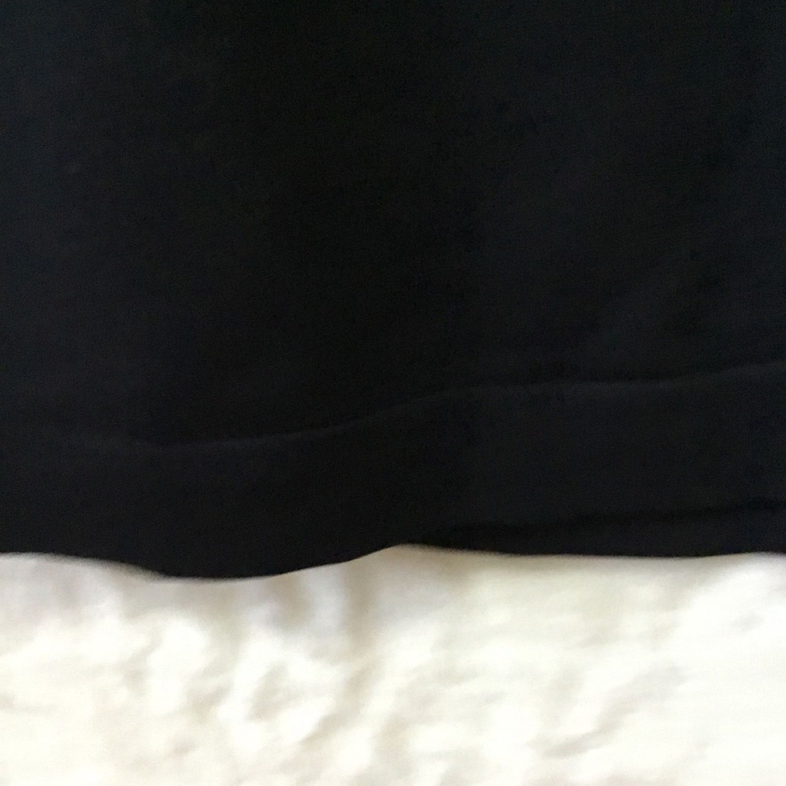 Cos COS Black Stretchy Dress with White Trim On Pleated Cuffs Size XS / US 0-2 / IT 36-38 - 13 Thumbnail