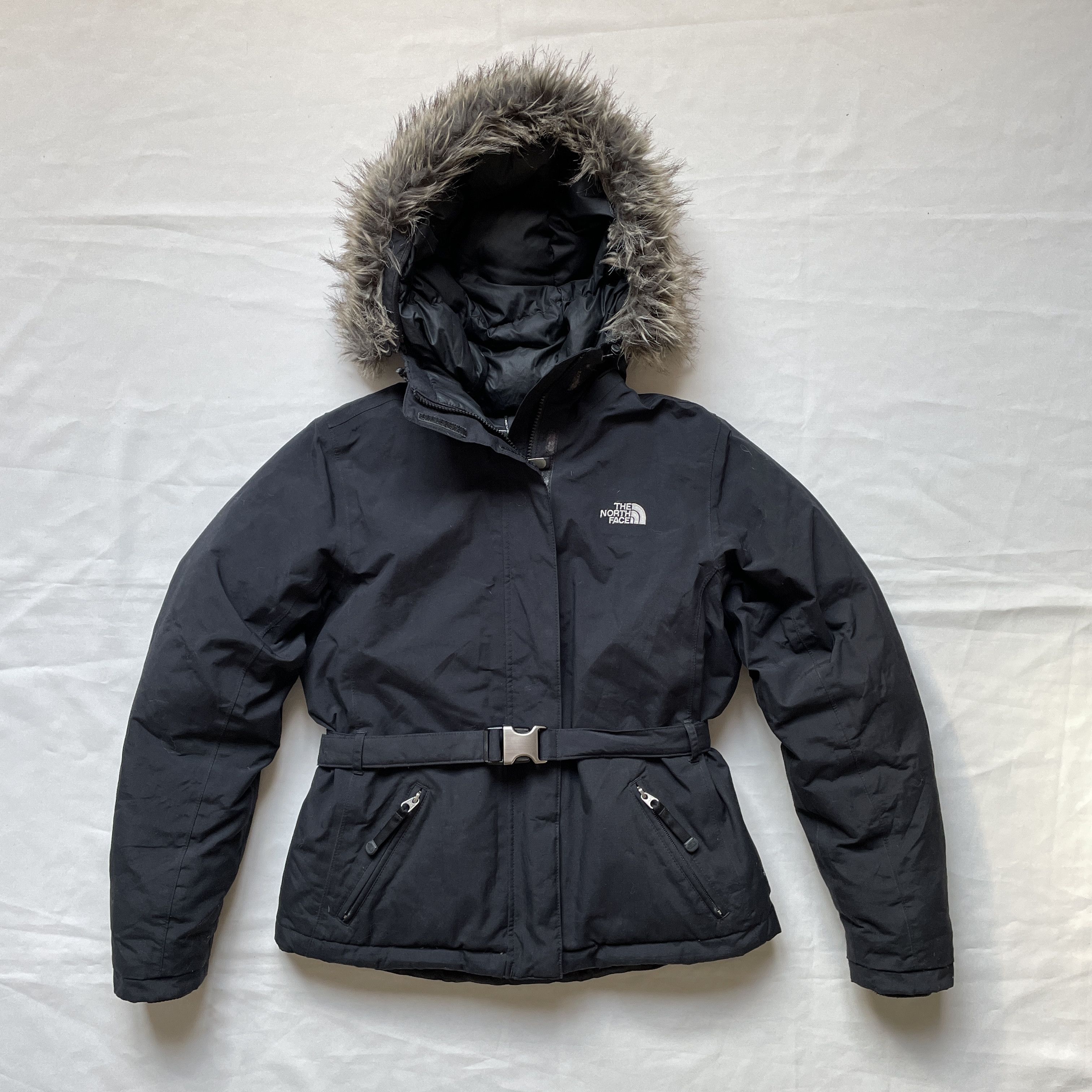 Outdoor Life Streetwear The North Face The North Face HyVent Womens Belted Down Jacket Size S Grailed