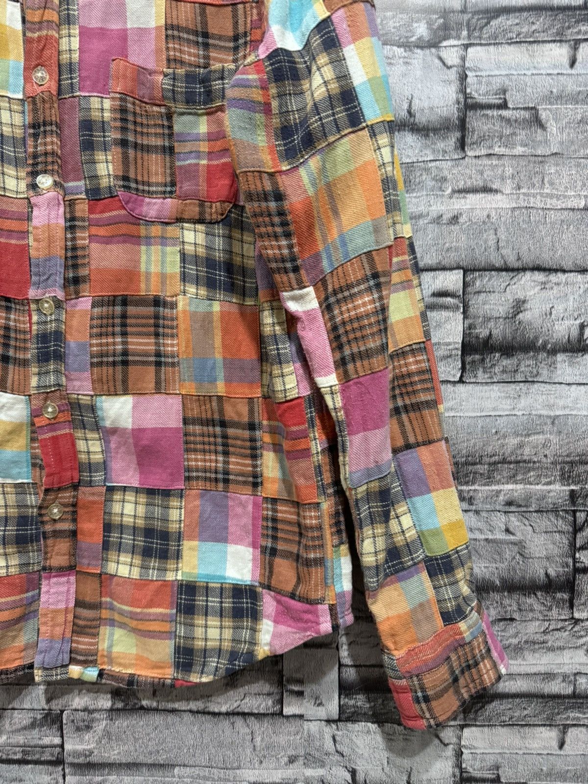 Beams Plus Vintage Beams Flannel single pocket custom design Size US M / EU 48-50 / 2 - 5 Thumbnail